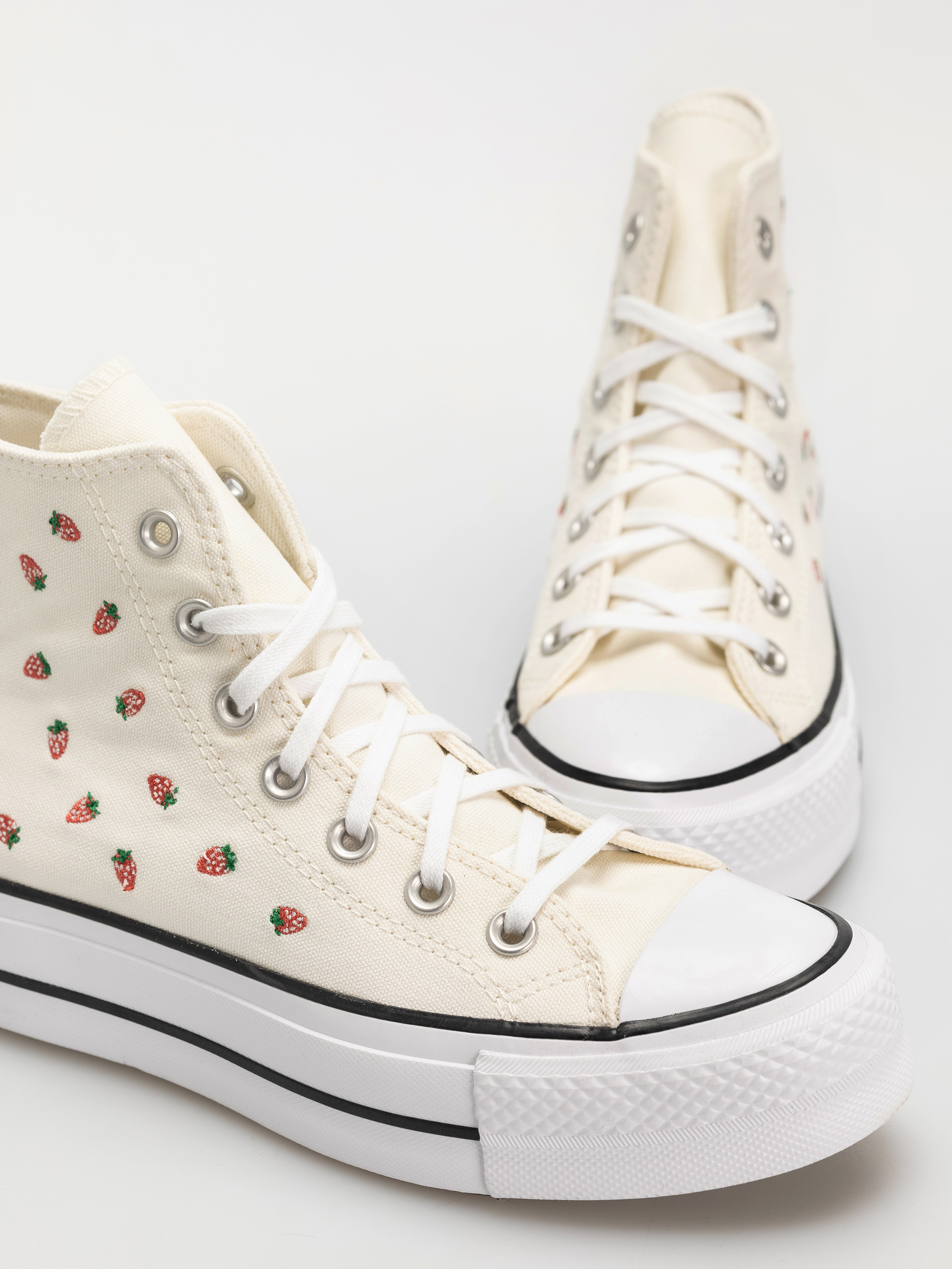 Tenisky Converse Chuck Taylor All Star Lift Hi Wmn (egret/soft red/white)