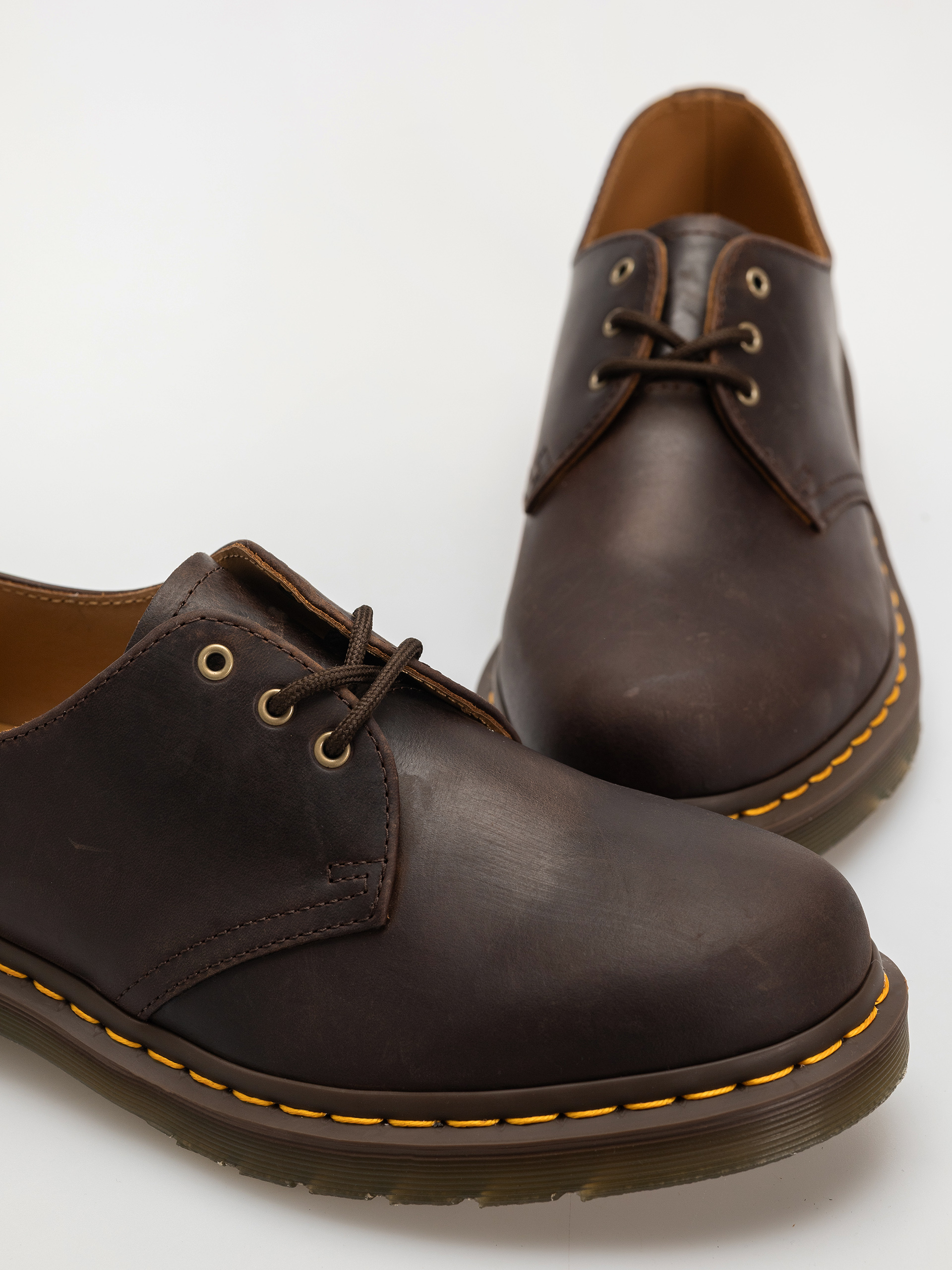 Topánky Dr. Martens 1461 (dark brown crazy horse)