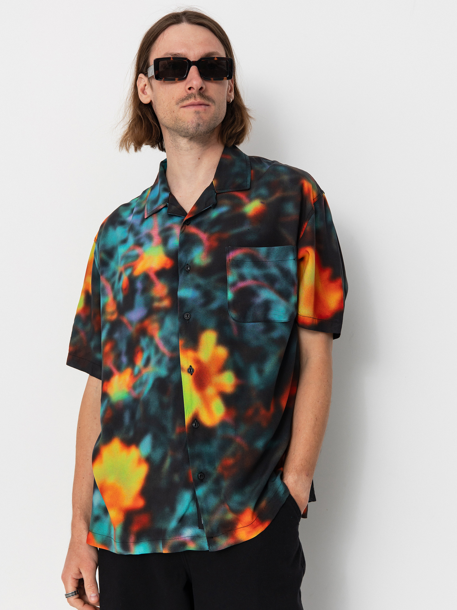 Košeľa Vans Tranquil (black/multi)