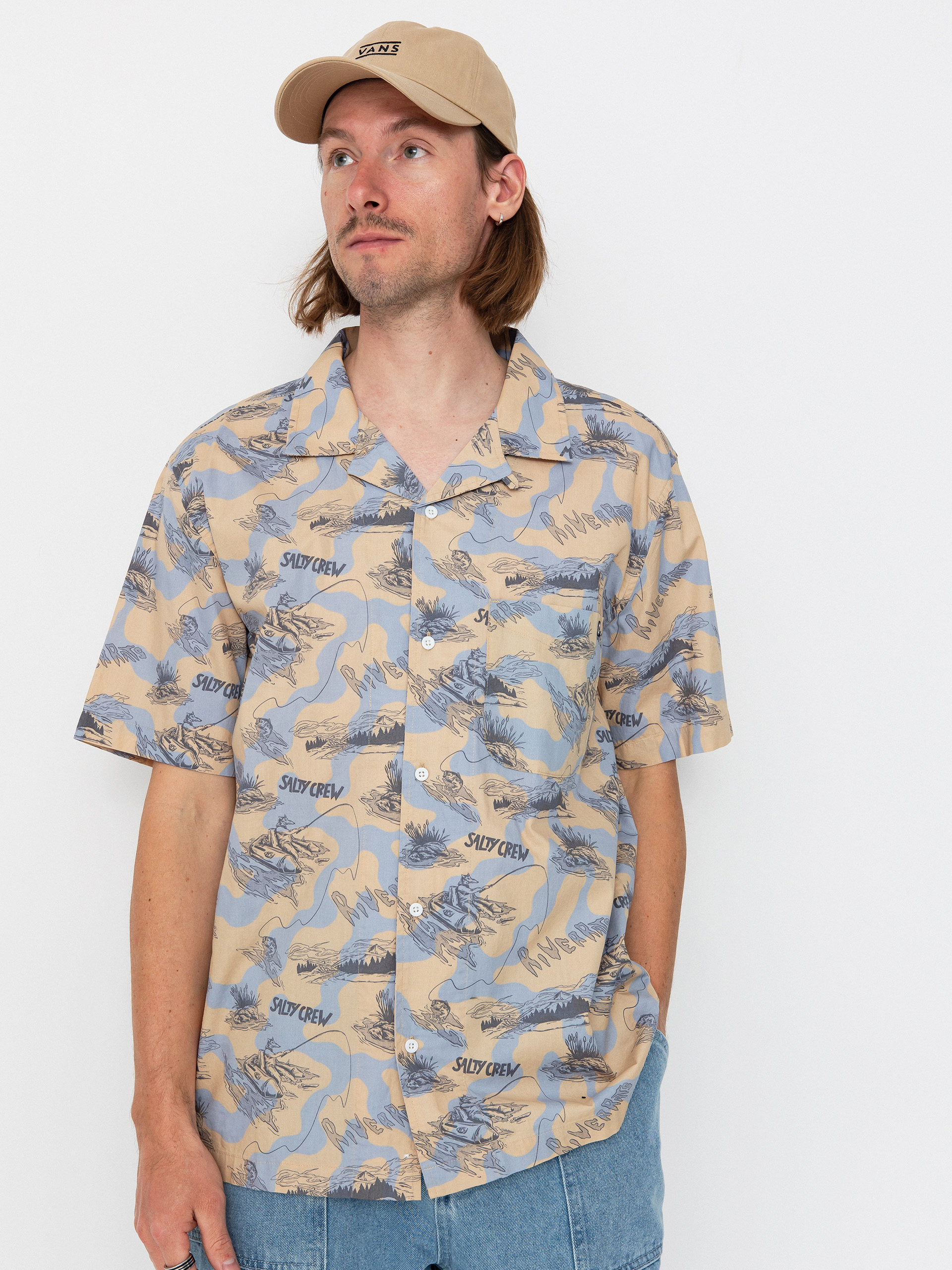 Košeľa Salty Crew River Rats Fill