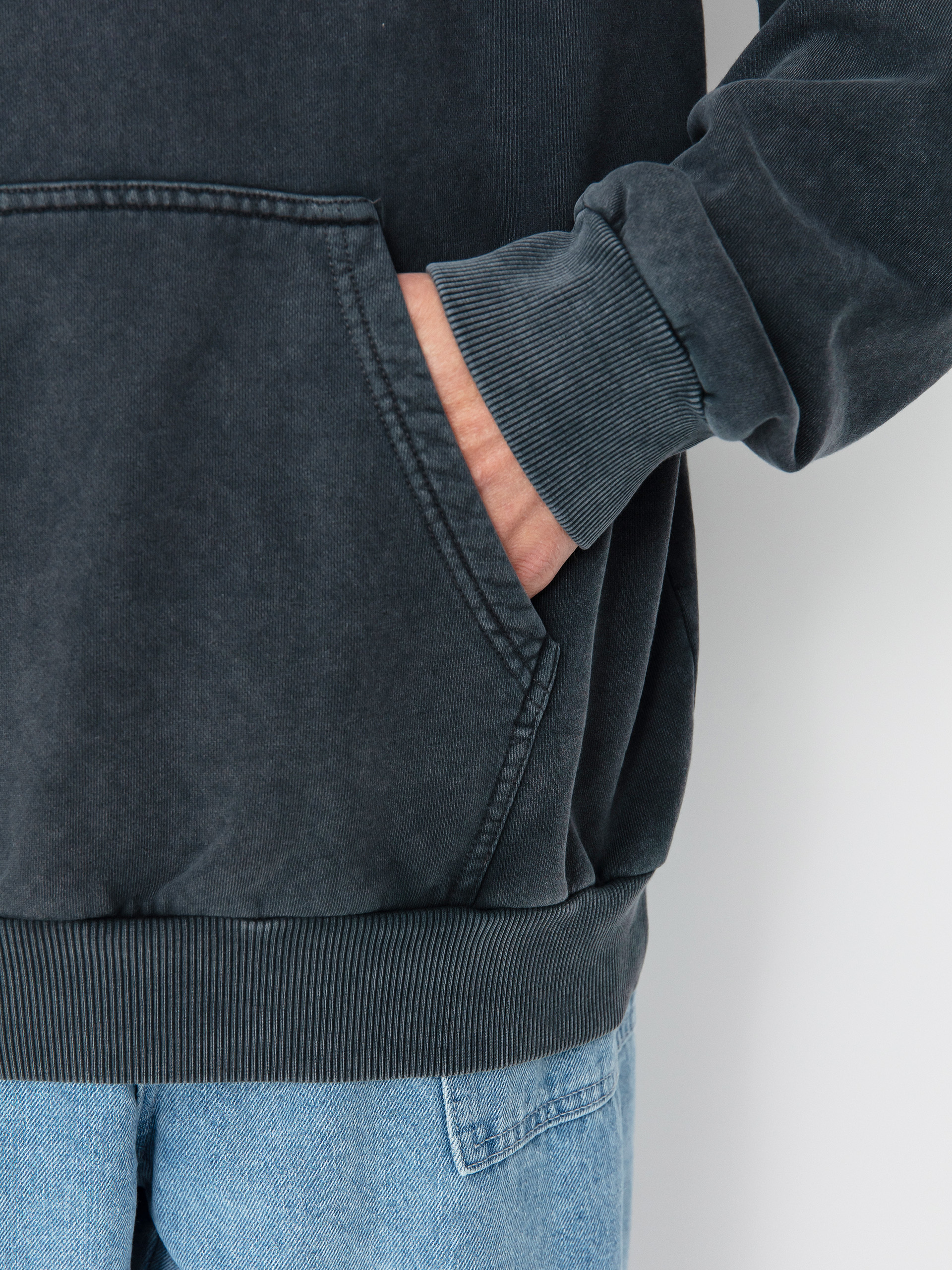 Mikina s kapucňou Beyond Medals Acid Ski HD (black)