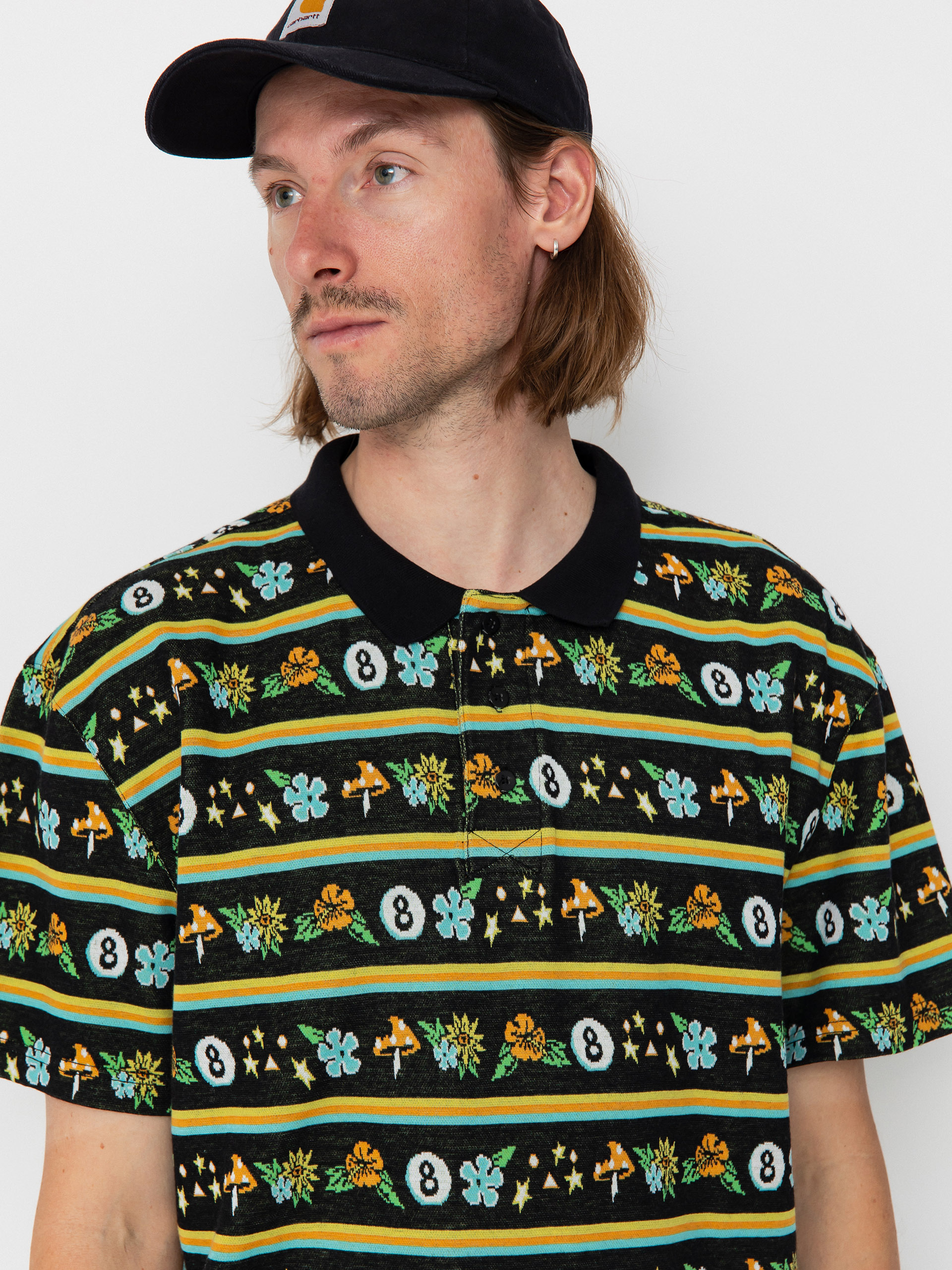 Polo tričko Santa Cruz Winkowski Trip Stripe (ocho trip)