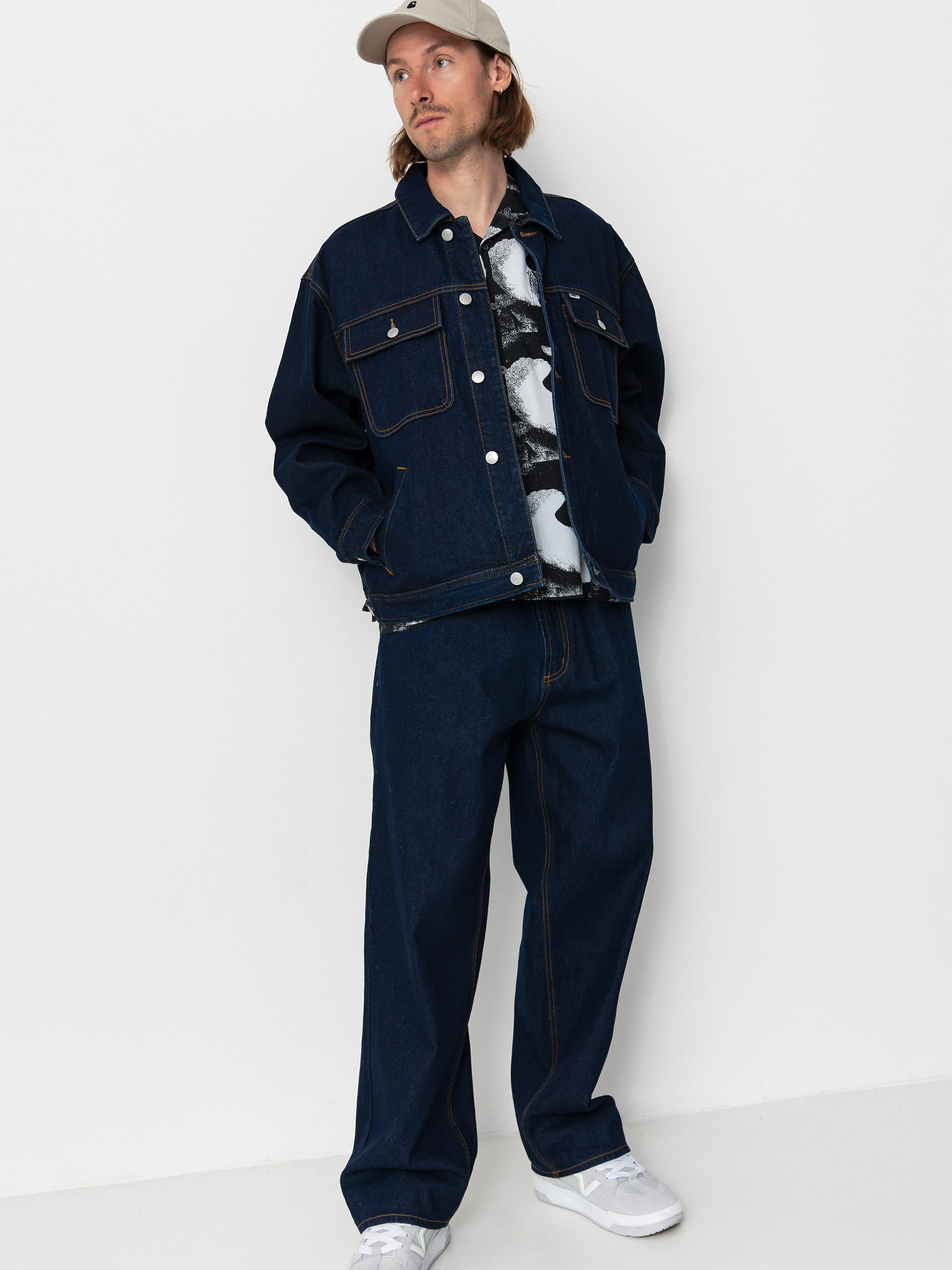 Bunda OBEY Opena Jacket (rinse indigo)