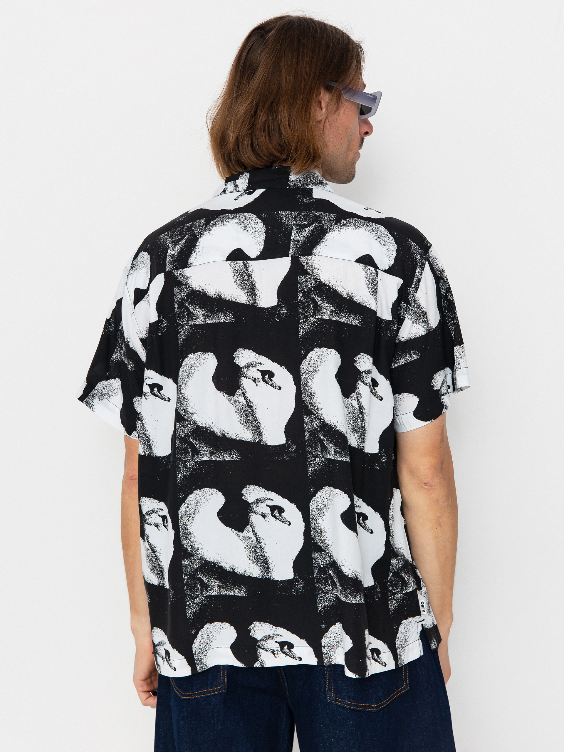 Košeľa OBEY Ambre (white multi)