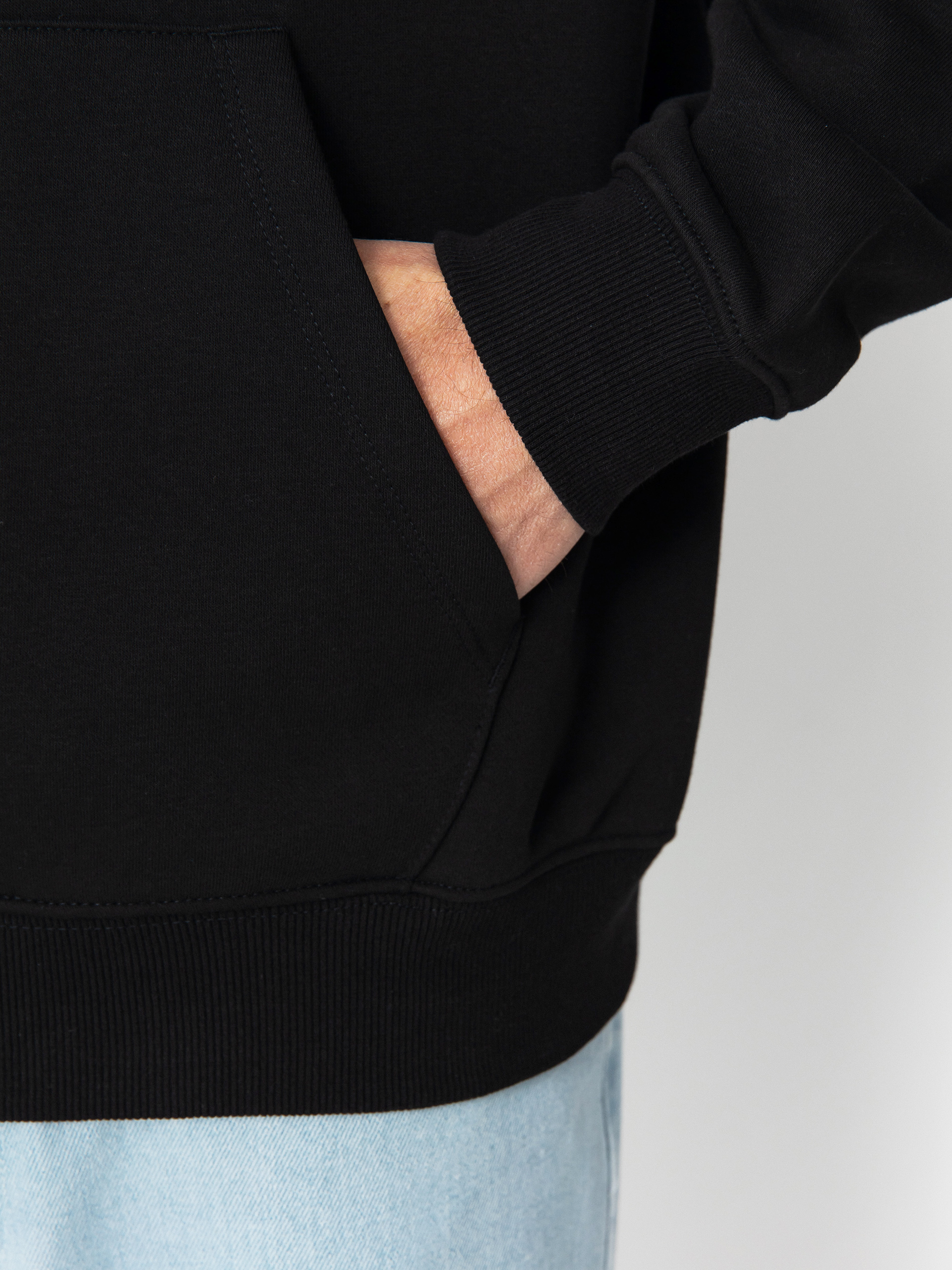 Mikina Volcom Single Stone Zip (black)