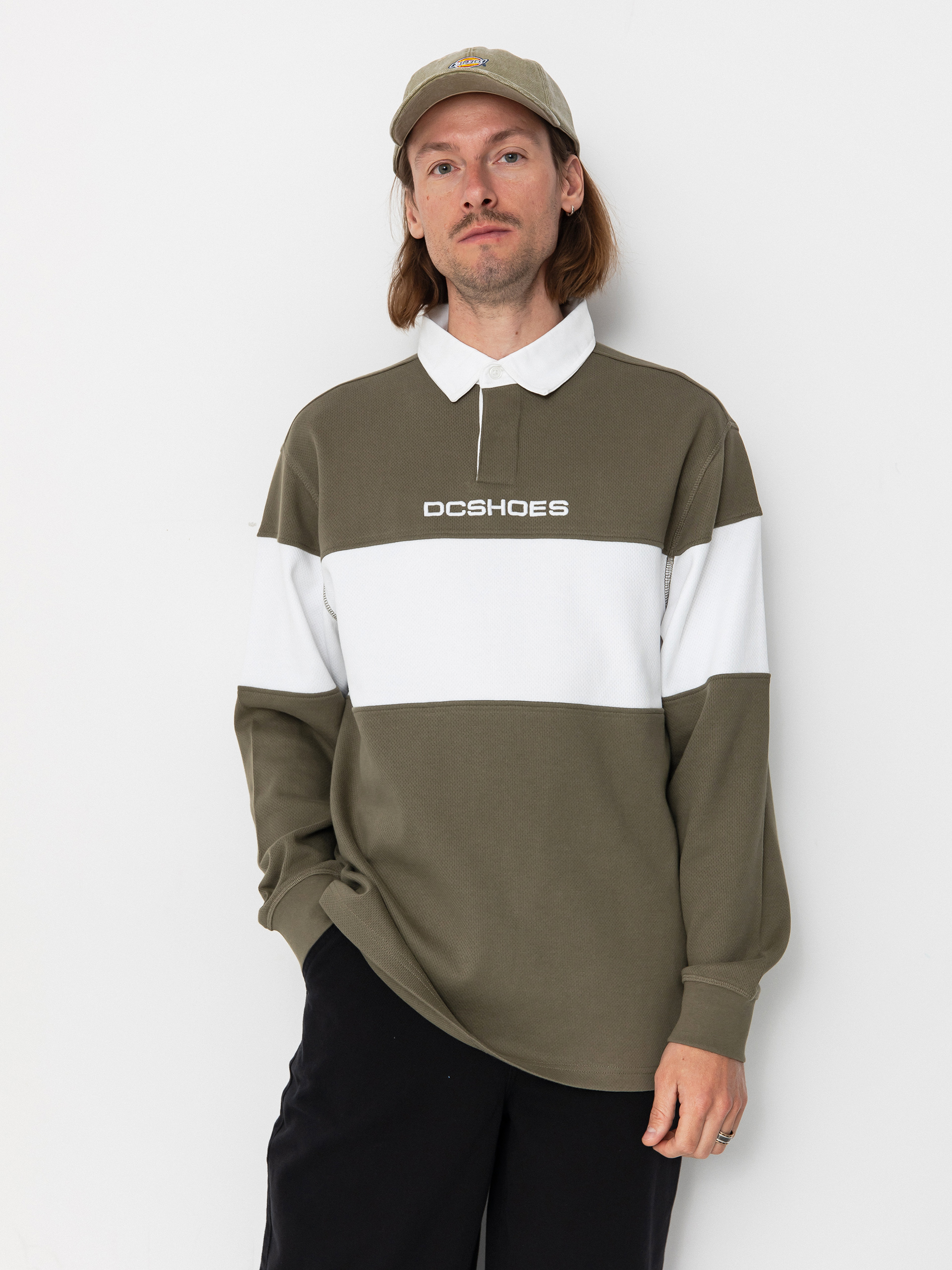 Triko DC Half Time Polo (vetiver)