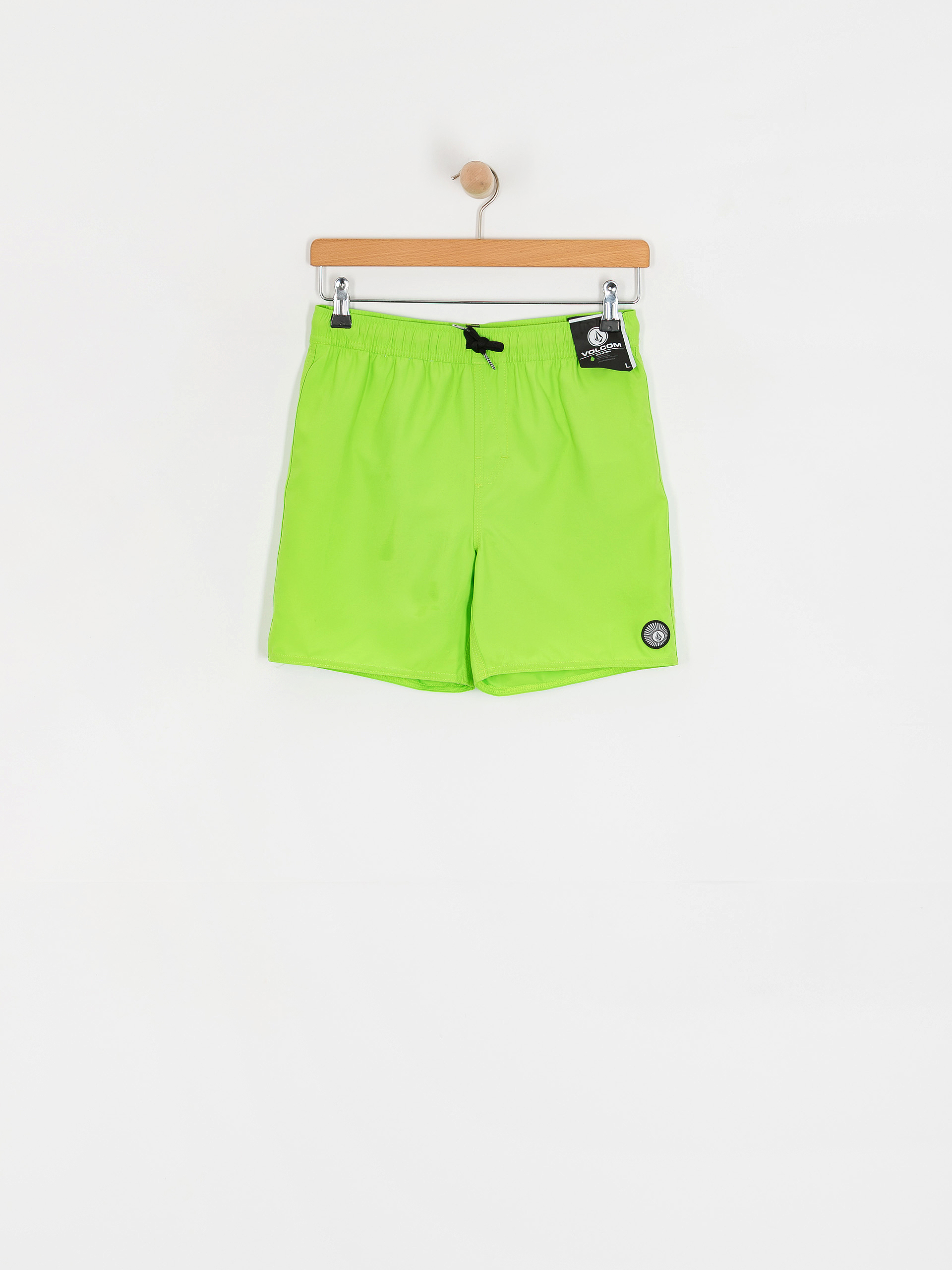 Kraťasy Volcom Lido Solid JR (electric green)