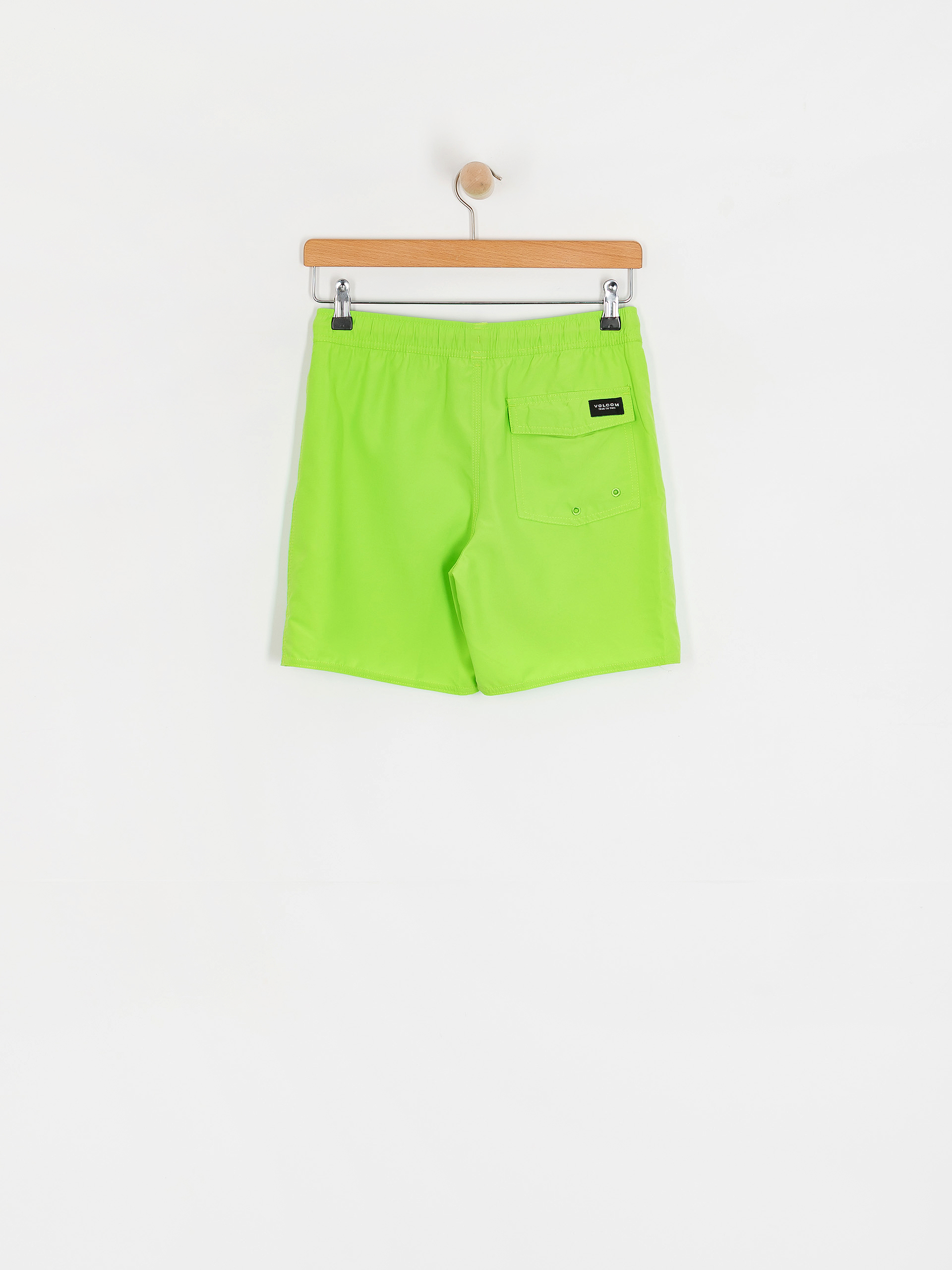 Kraťasy Volcom Lido Solid JR (electric green)