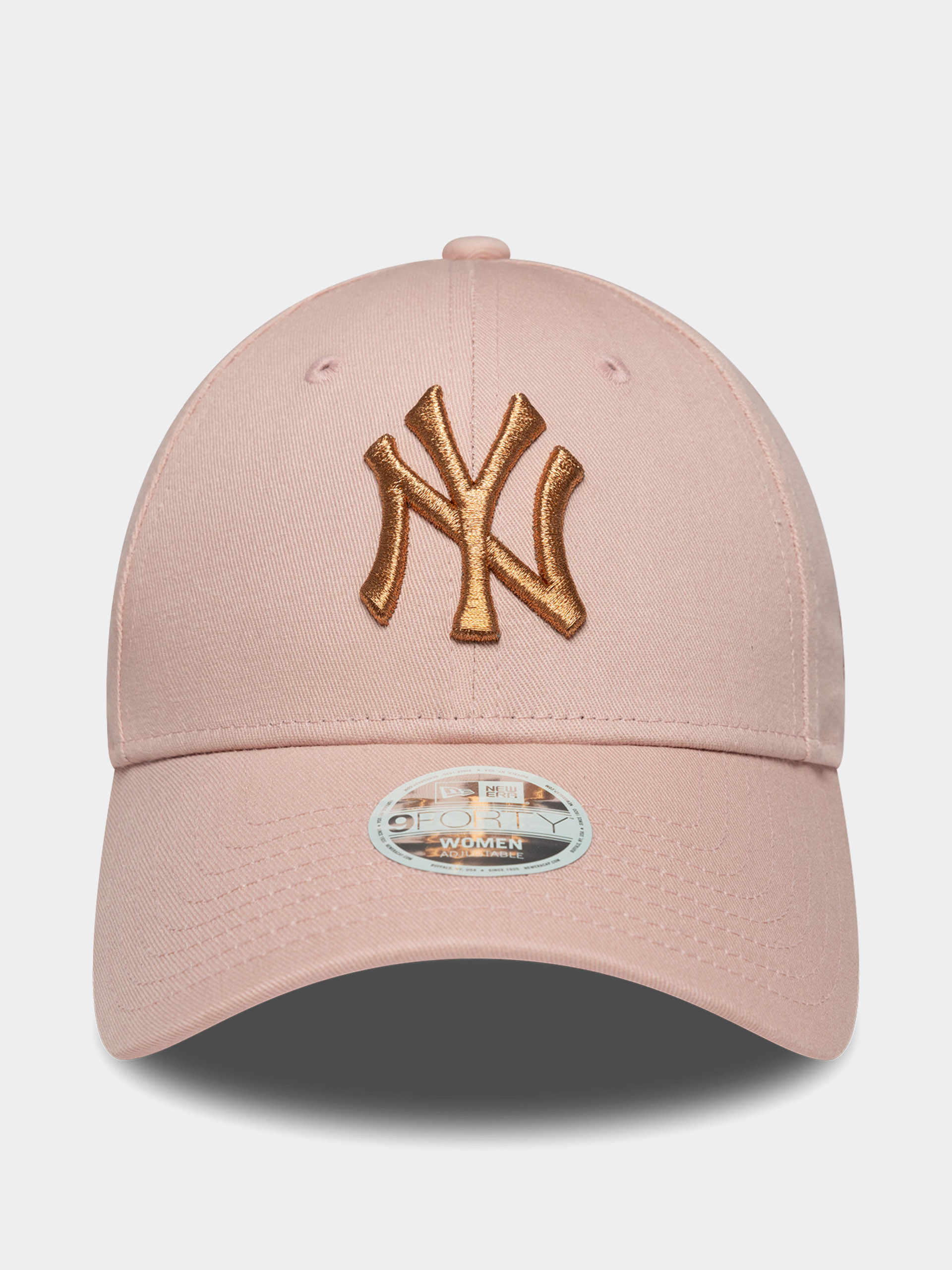 Šiltovka New Era Metallic Logo 9Forty New York Yankees Wmn (pink)