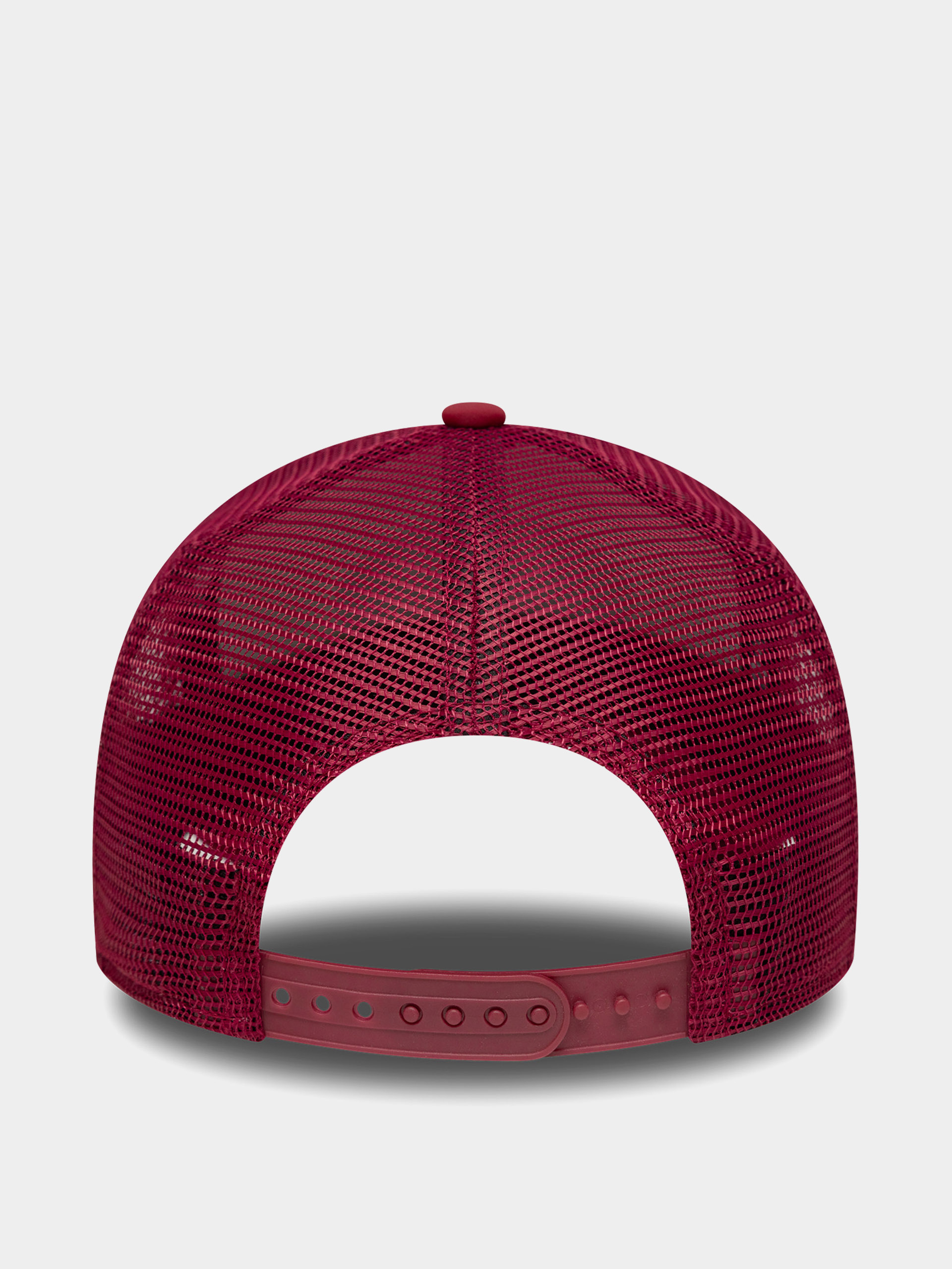 Šiltovka New Era Oval Foam Patch Trucker (cherry/white)