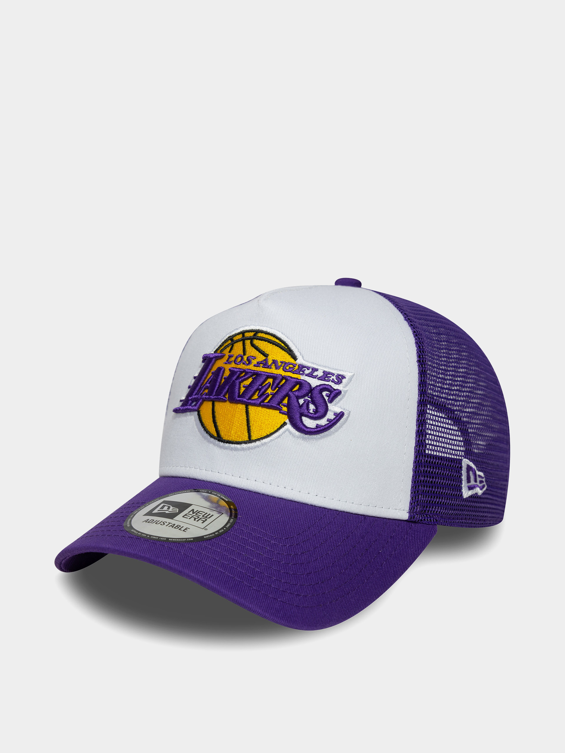 Šiltovka New Era NBA Side Patch Trucker Los Angeles Lakers (violet/white)