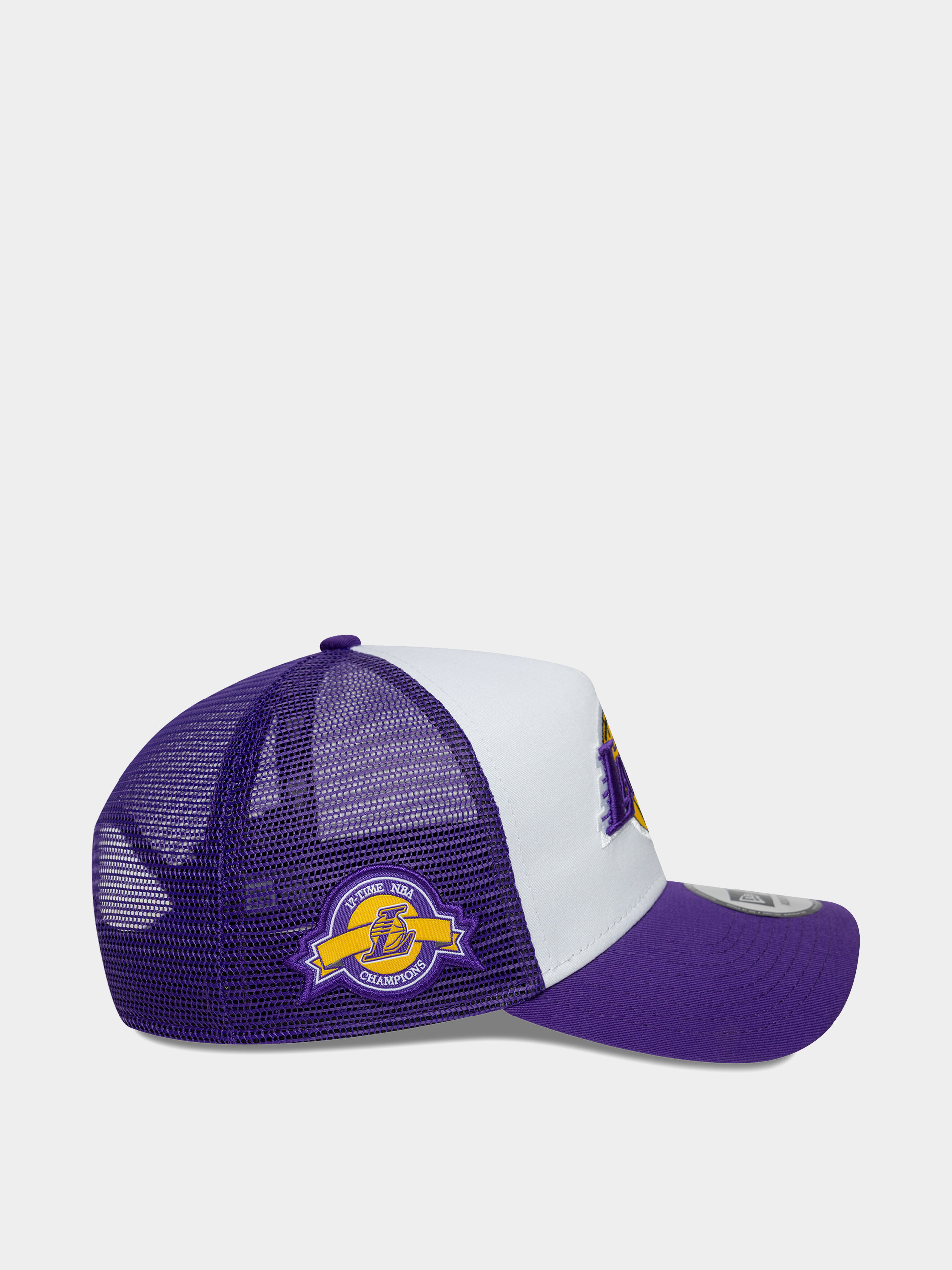 Šiltovka New Era NBA Side Patch Trucker Los Angeles Lakers (violet/white)