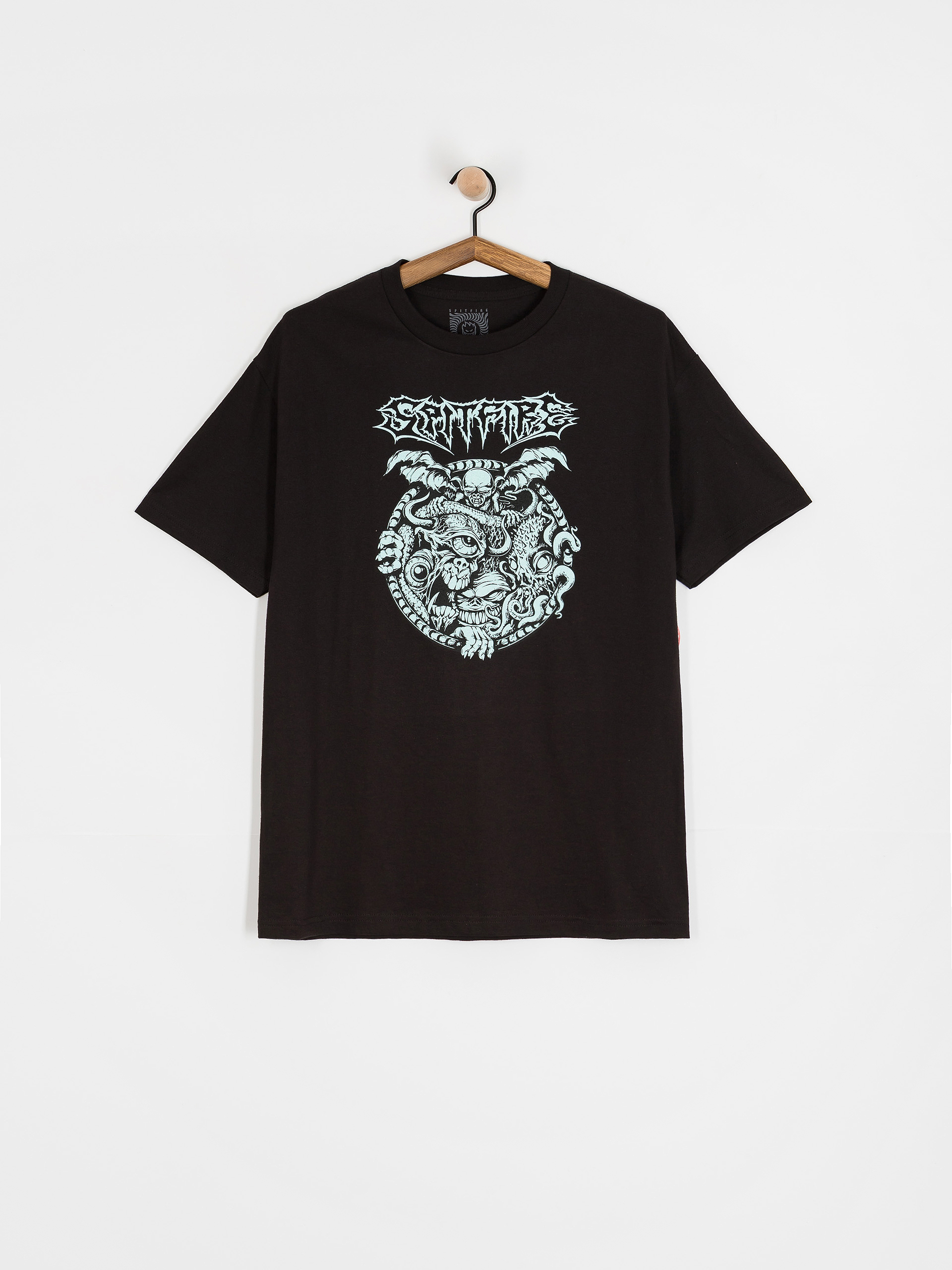 Tričko Spitfire Demon Gate Glow (black)