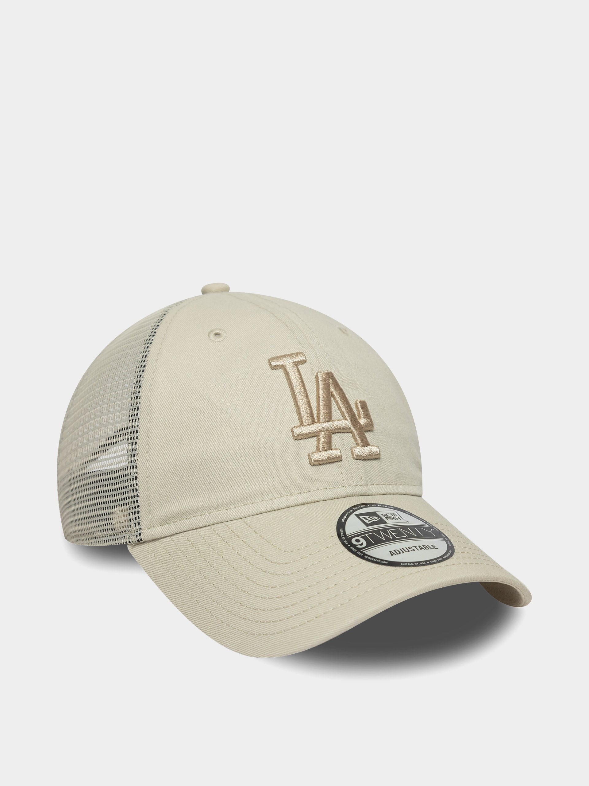 Šiltovka New Era Washed 9Twenty Trucker Los Angeles Dodgers (stone)