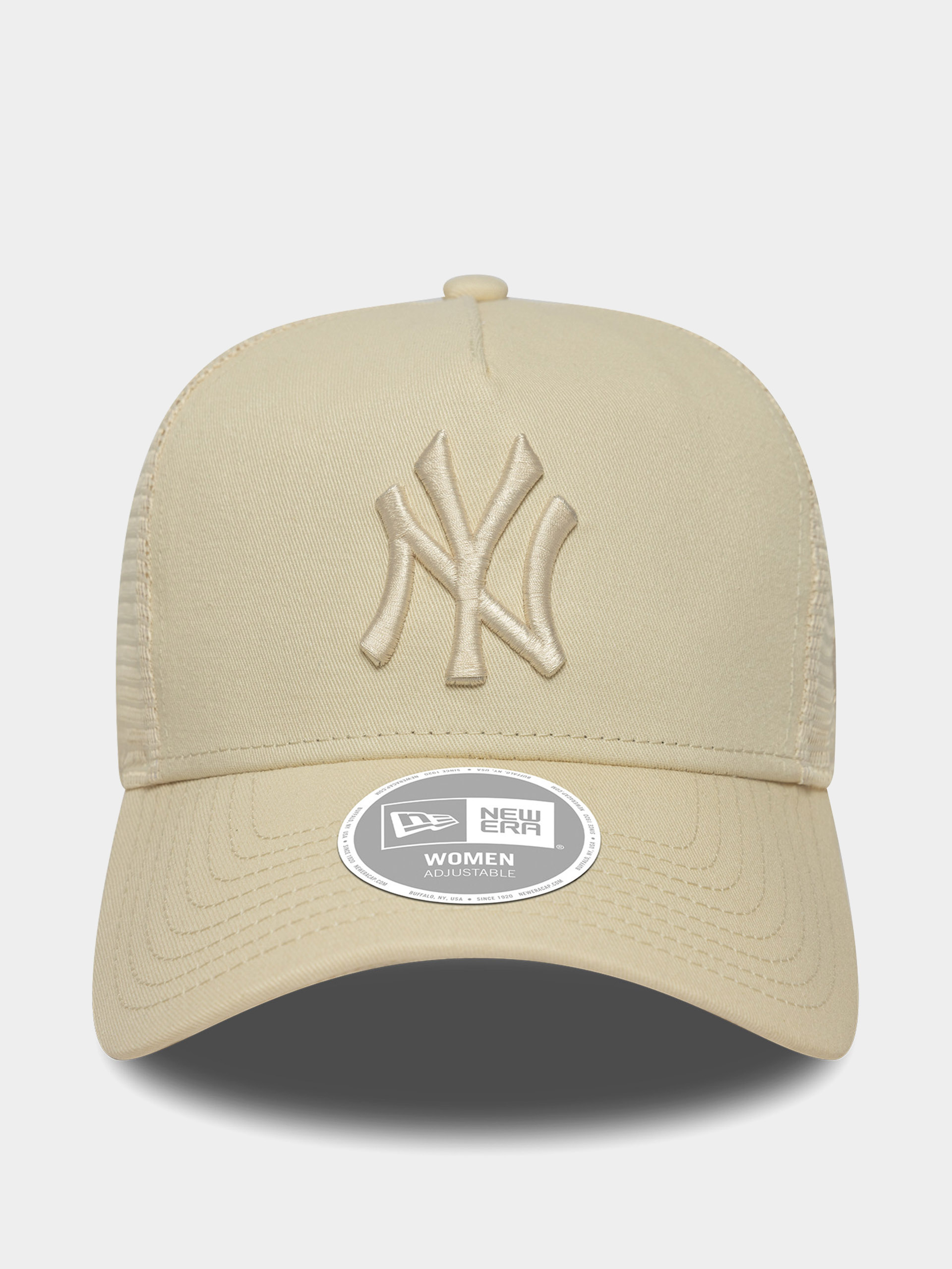Šiltovka New Era League Essential Trucker New York Yankees Wmn (light cream)