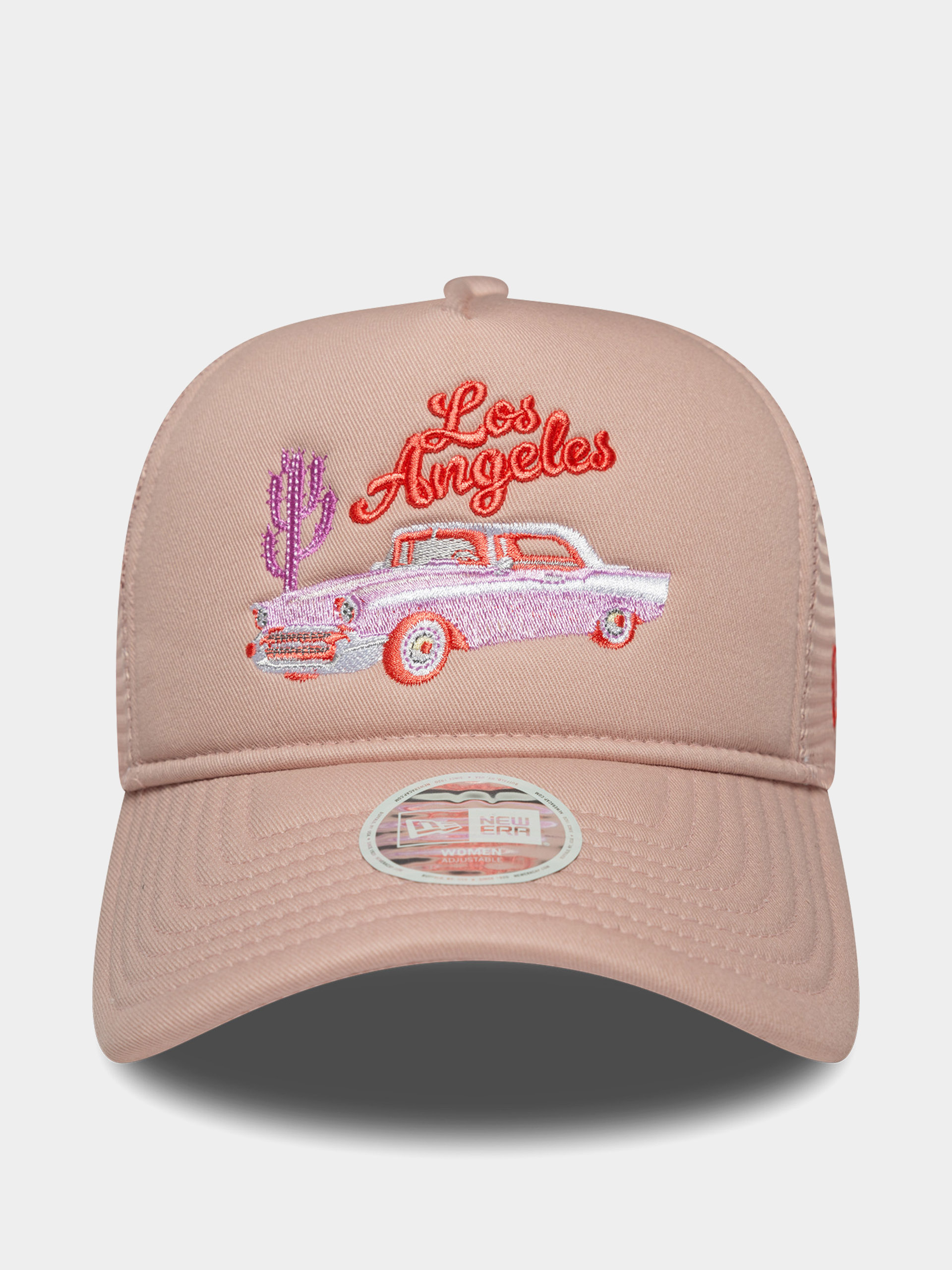 Šiltovka New Era Western Trucker Wmn (pink rose)