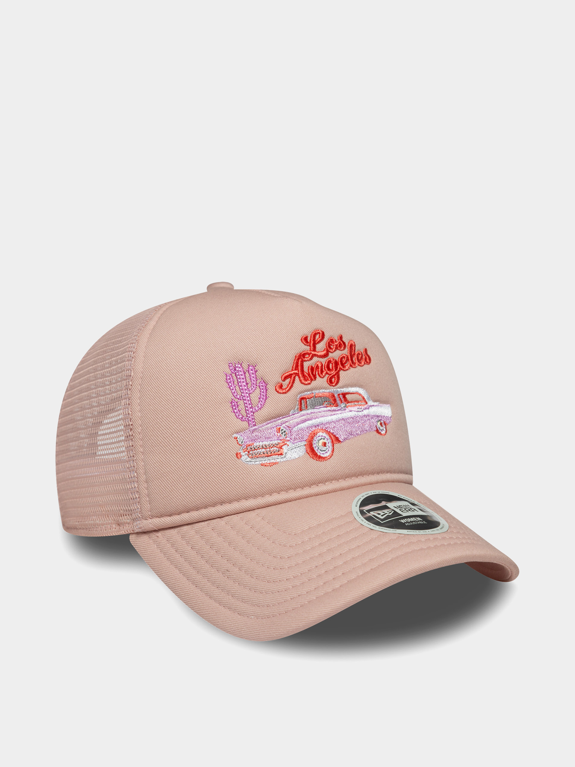 Šiltovka New Era Western Trucker Wmn (pink rose)