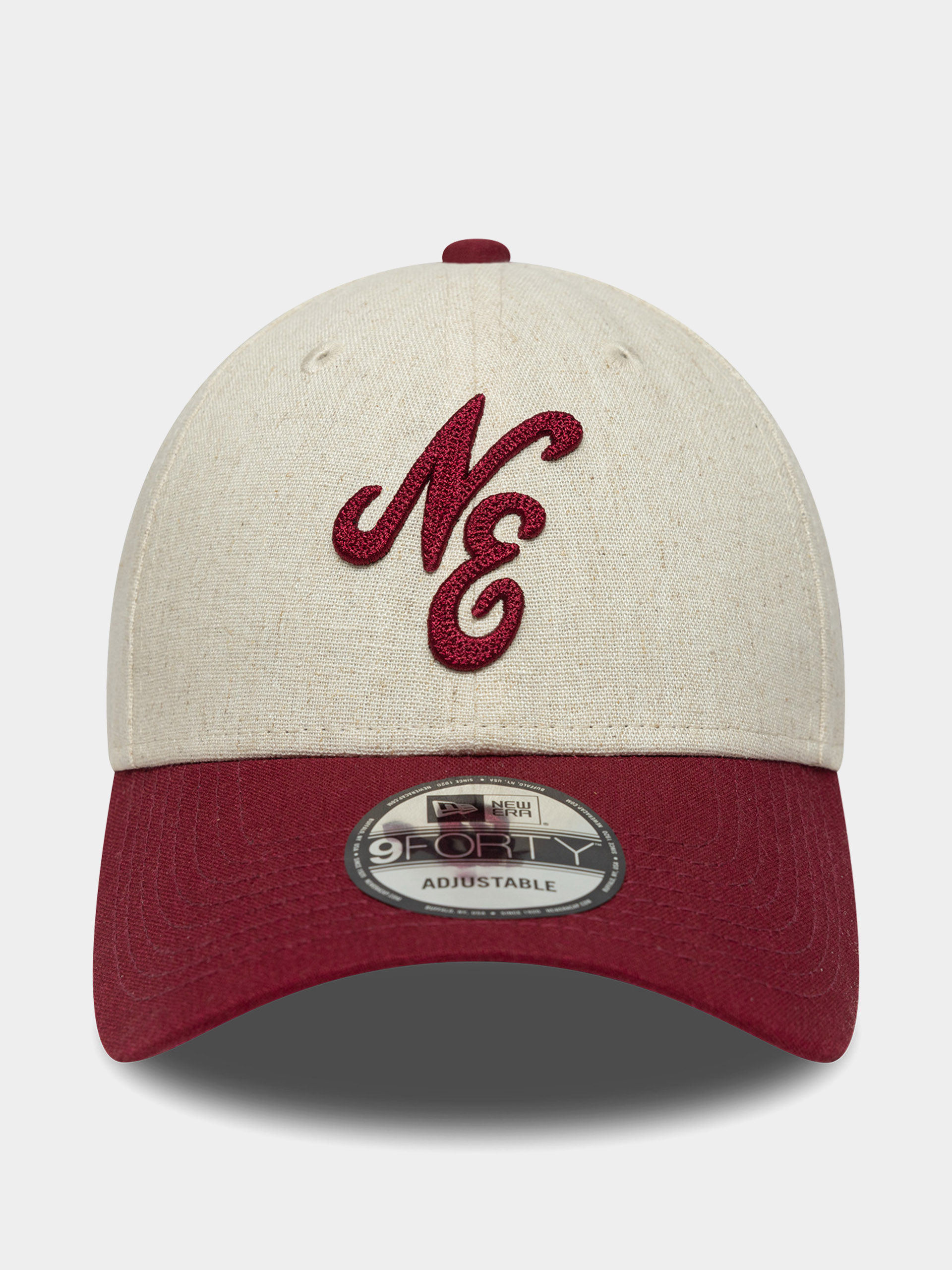 Šiltovka New Era Linen 9Forty Ne (red/chalk)