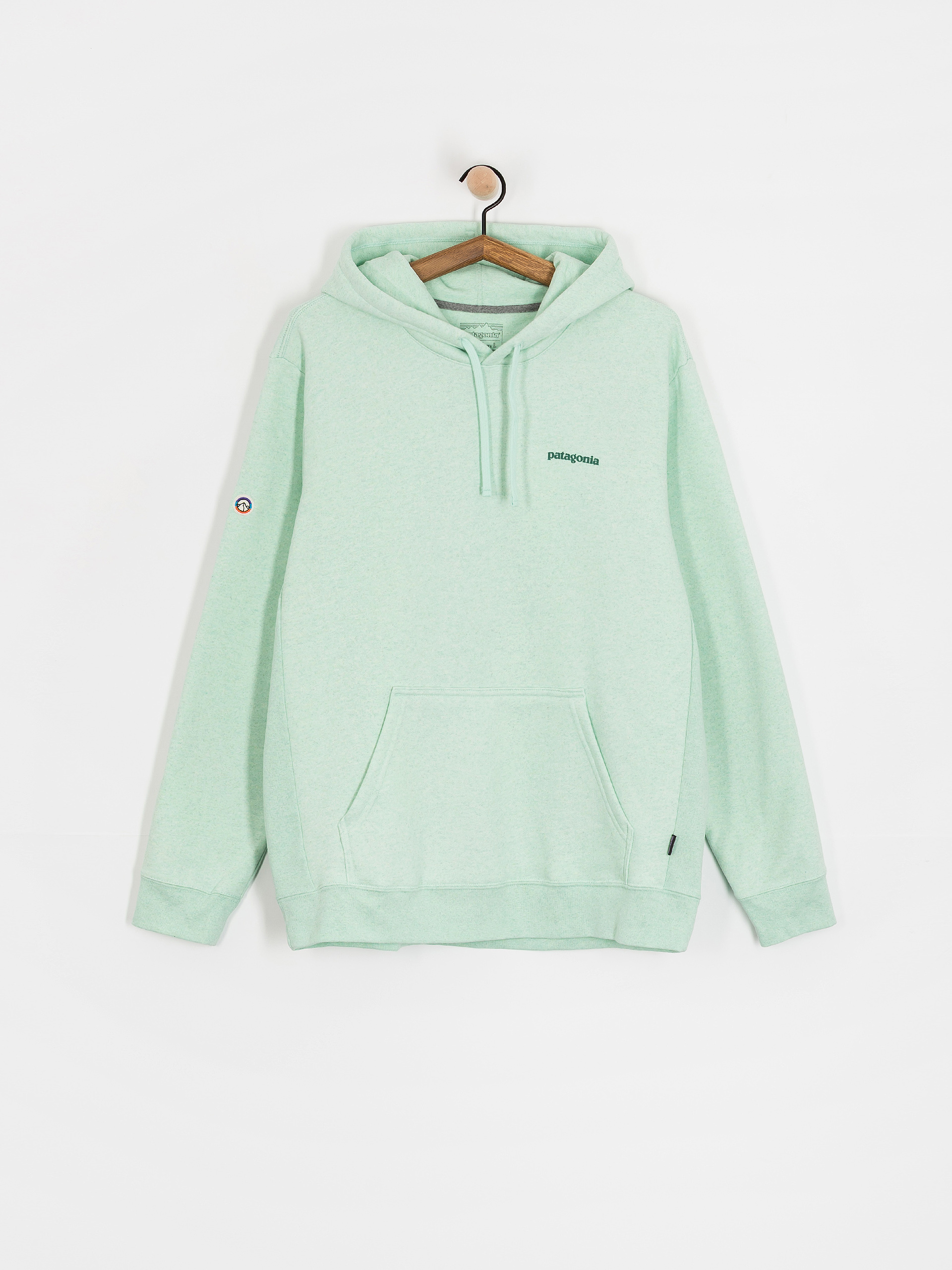 Mikina s kapucňou Patagonia Fitz Roy Icon Uprisal HD (rinsed green)