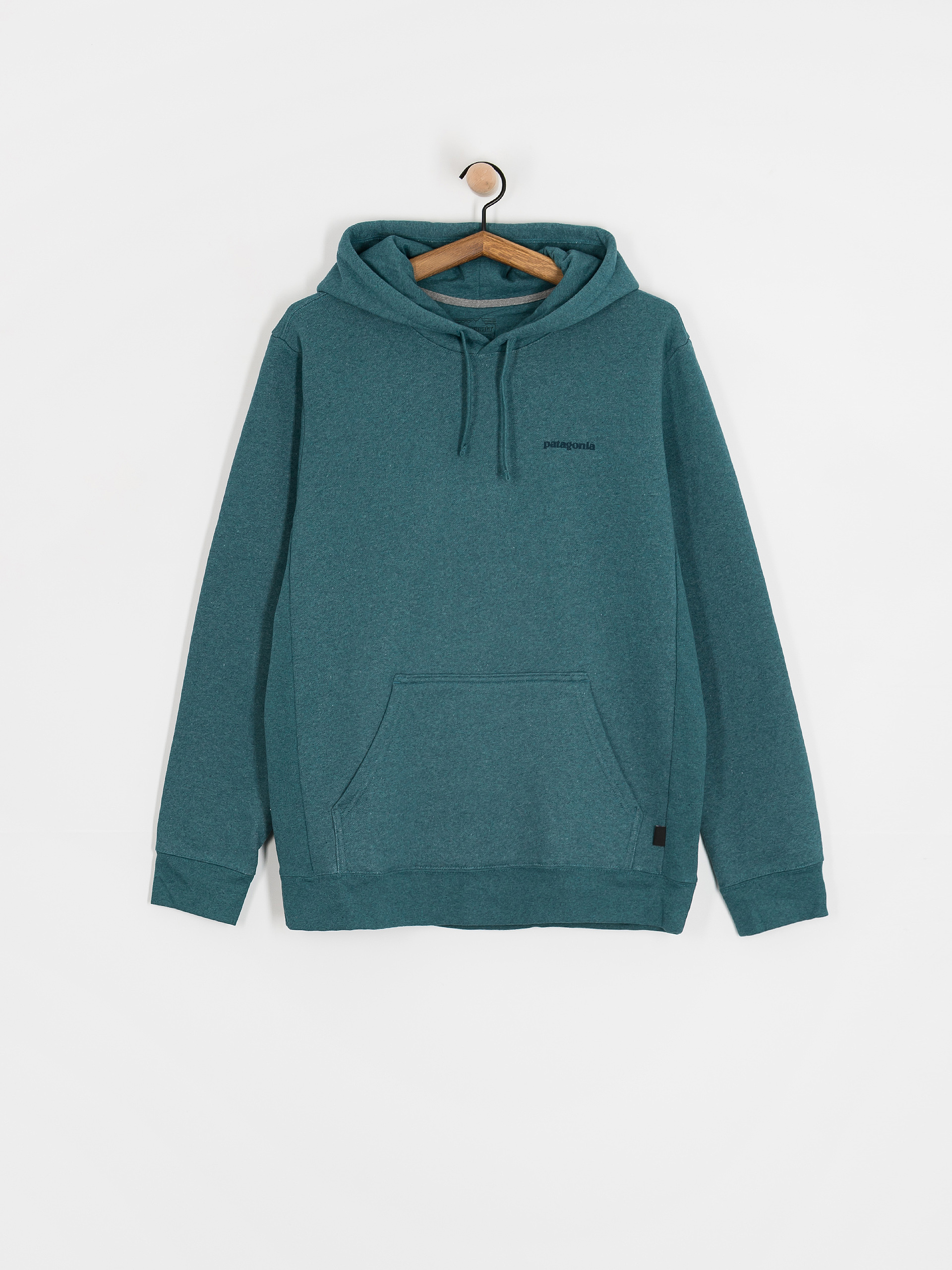 Mikina s kapucňou Patagonia Boardshort Logo Uprisal HD (wetland blue)