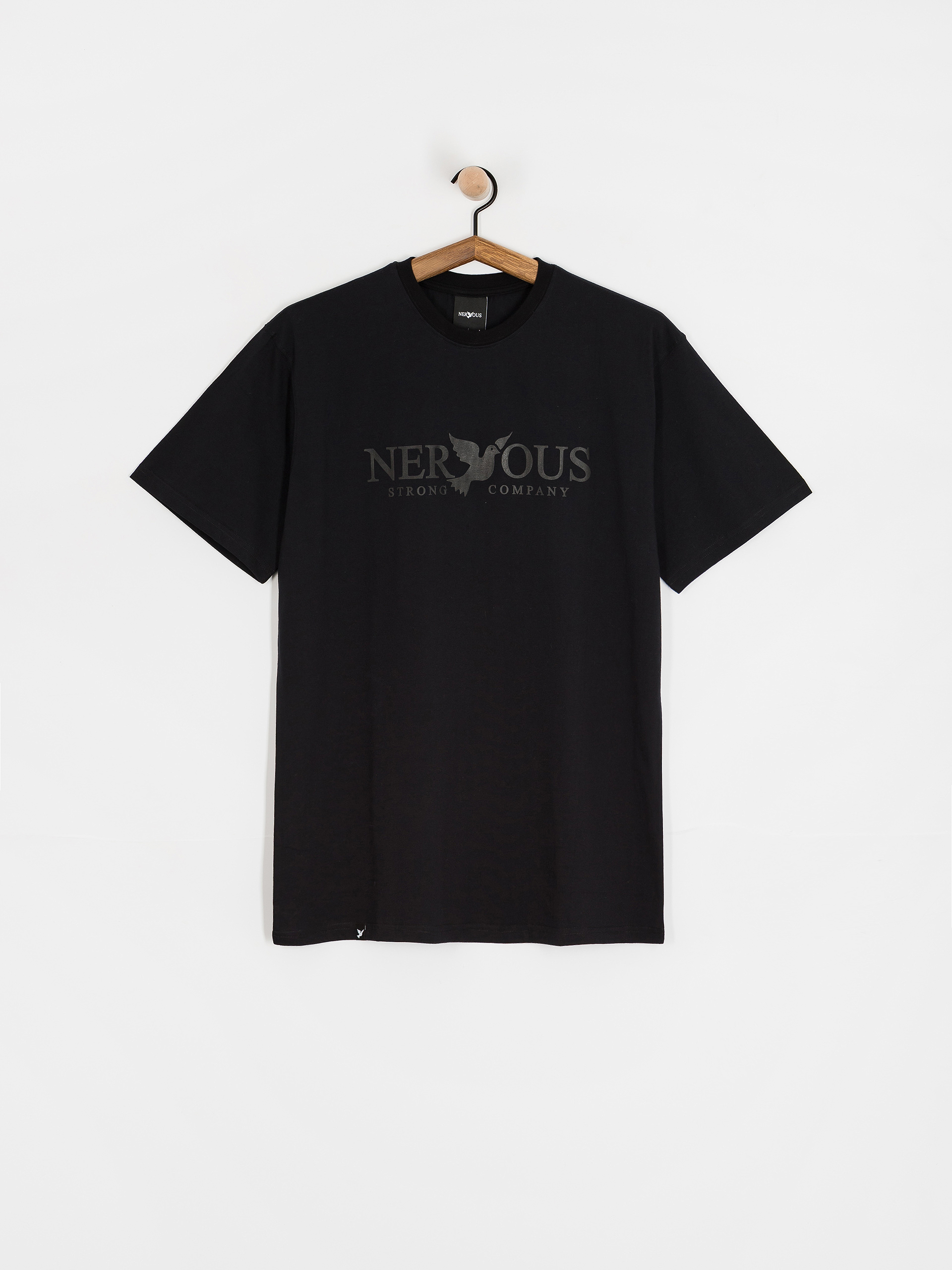 Tričko Nervous Classic (black/black)