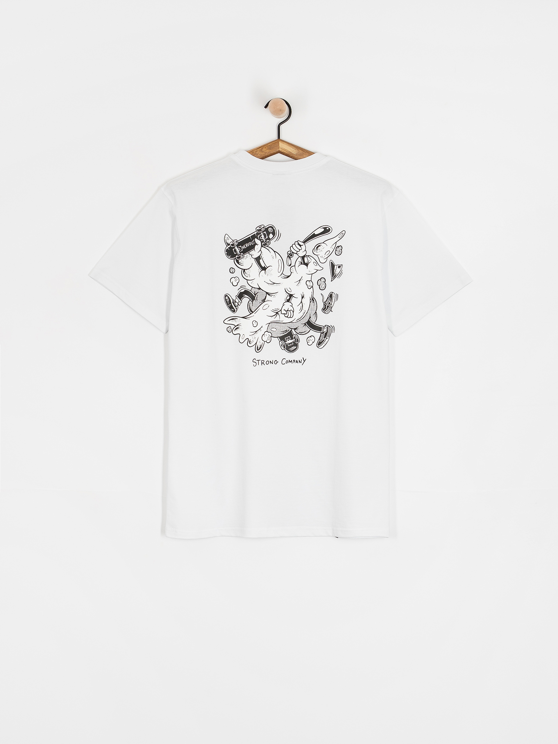 Tričko Nervous Fight (white)