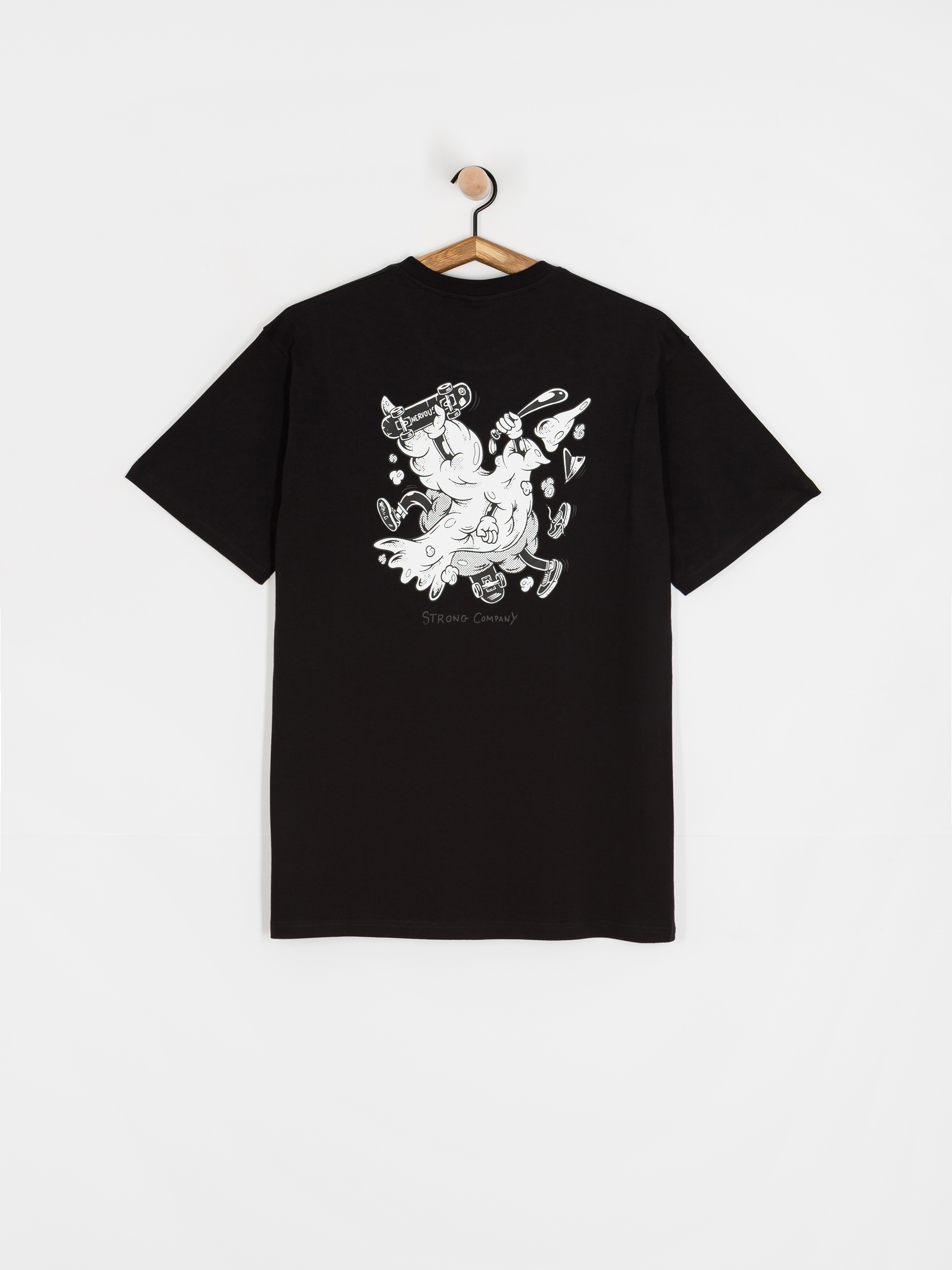 Tričko Nervous Fight (black)