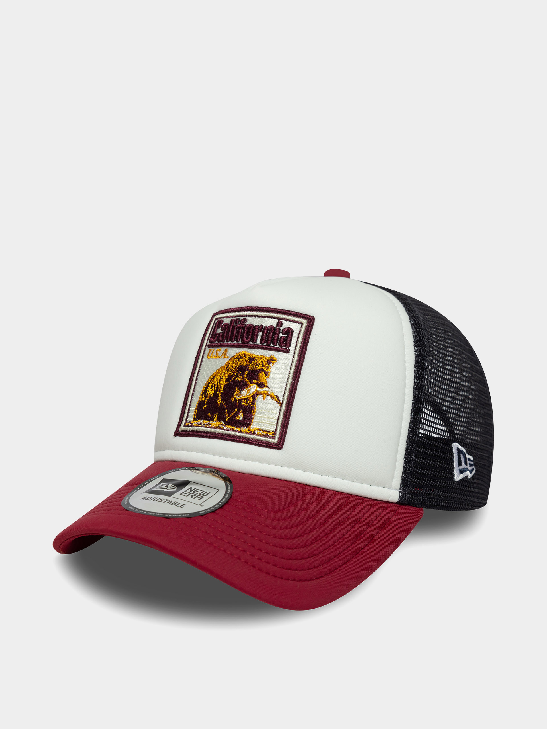 Šiltovka New Era Graphic Patch Trucker (red/white/black)