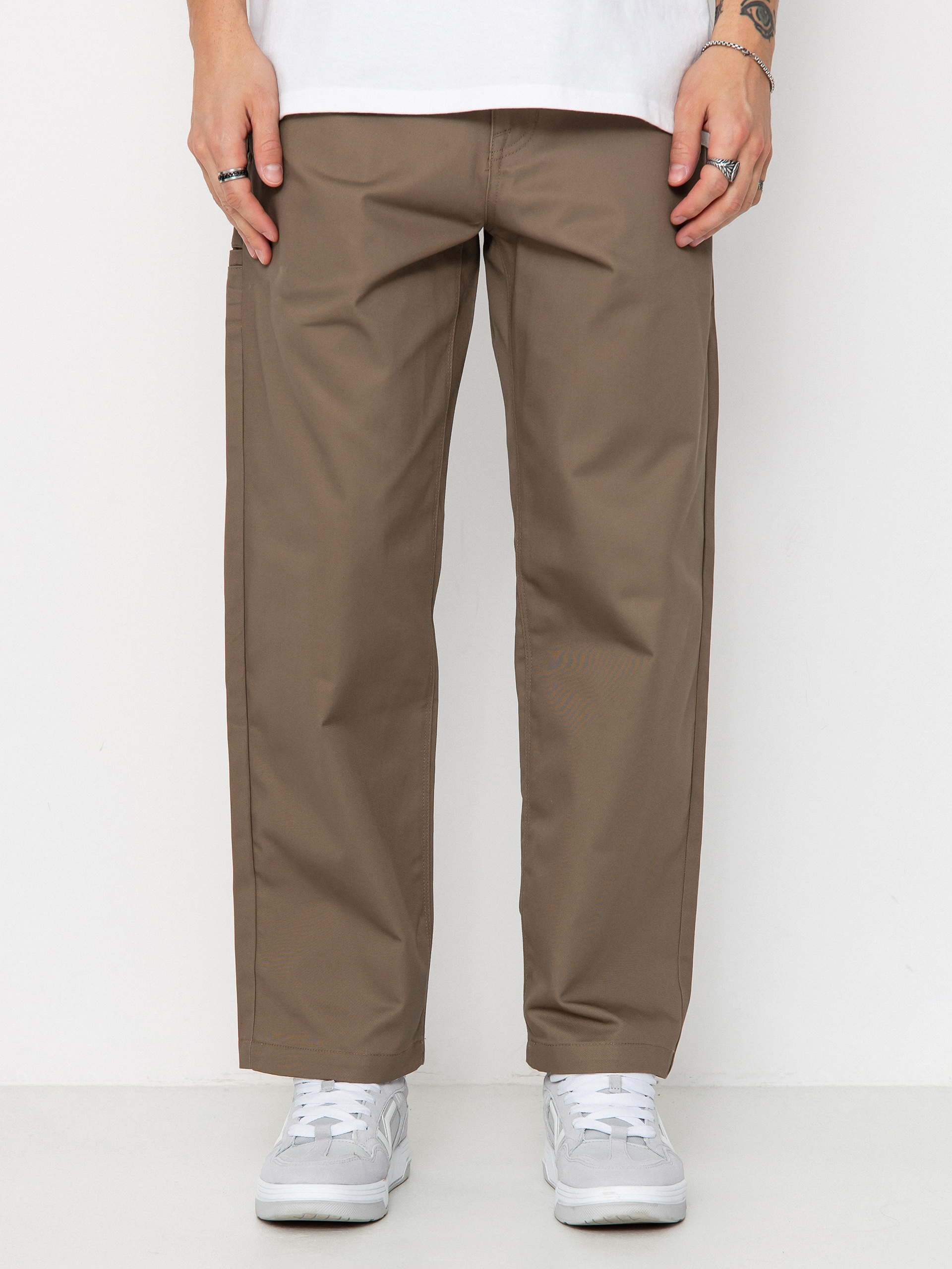 Nohavice Volcom Frickin Skate Chino (teak)