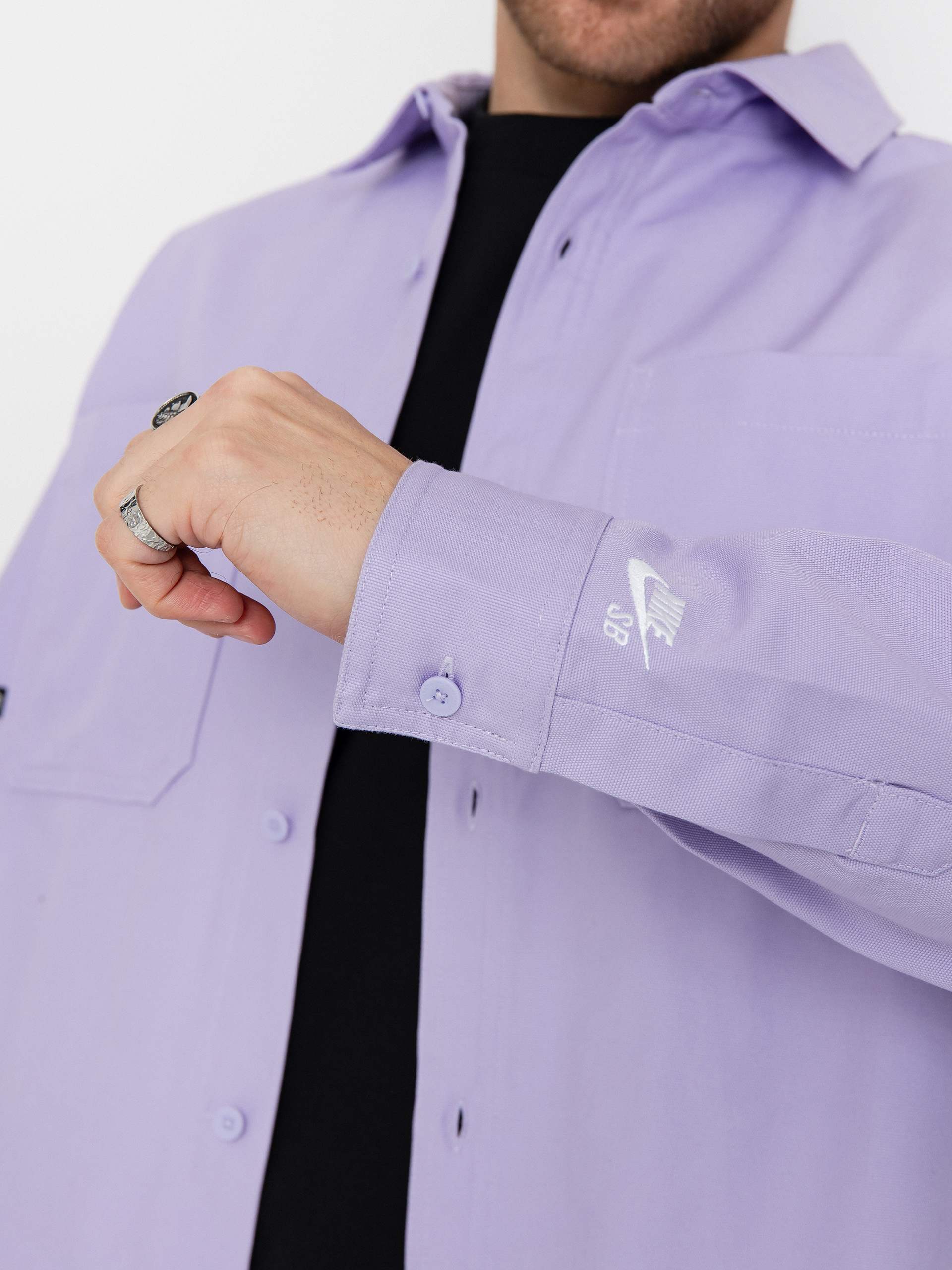 Košeľa Nike SB Essential Woven (hydrangeas/white)