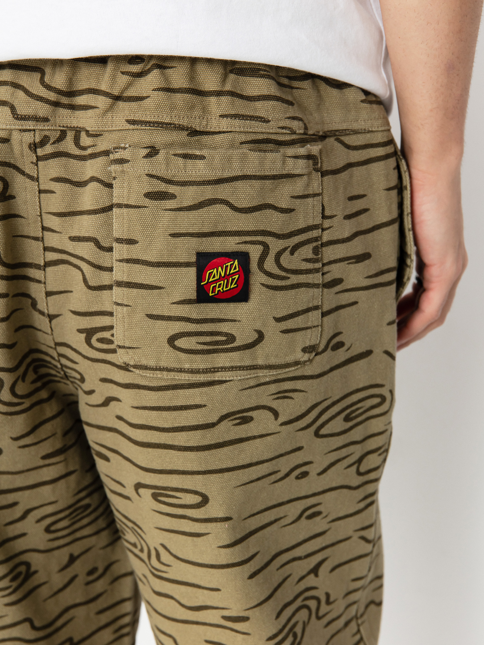 Nohavice Santa Cruz Unite (wood grain)