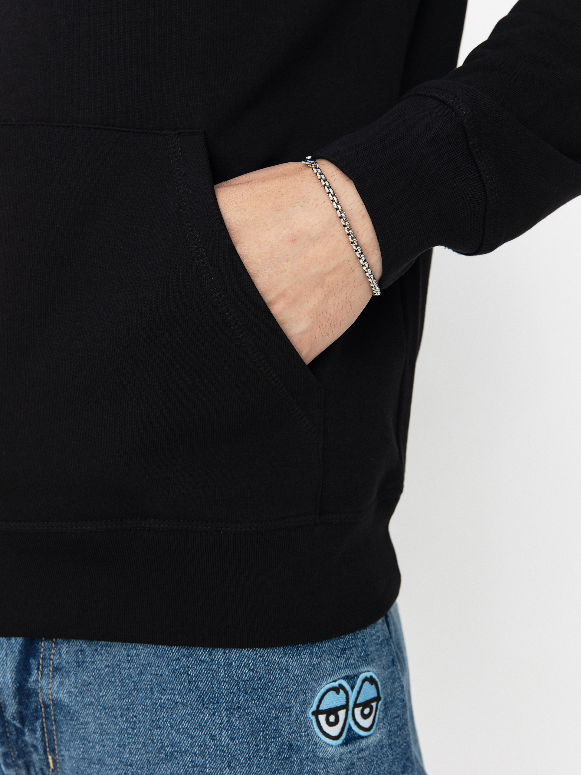 Mikina s kapucňou Circa No Regret HD (black)
