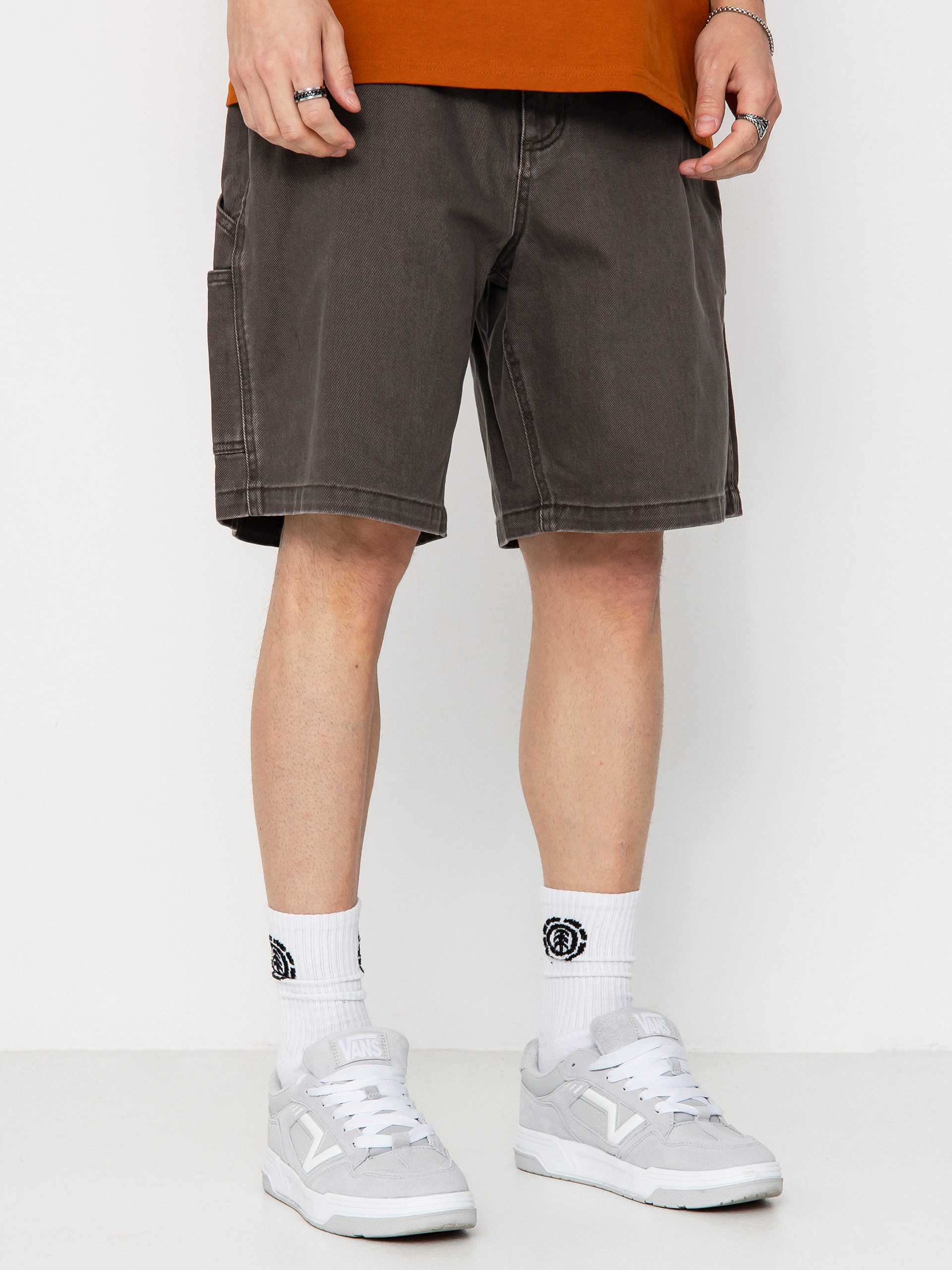 Kraťasy OBEY Bigwig Denim Carpenter (wren faded wash)