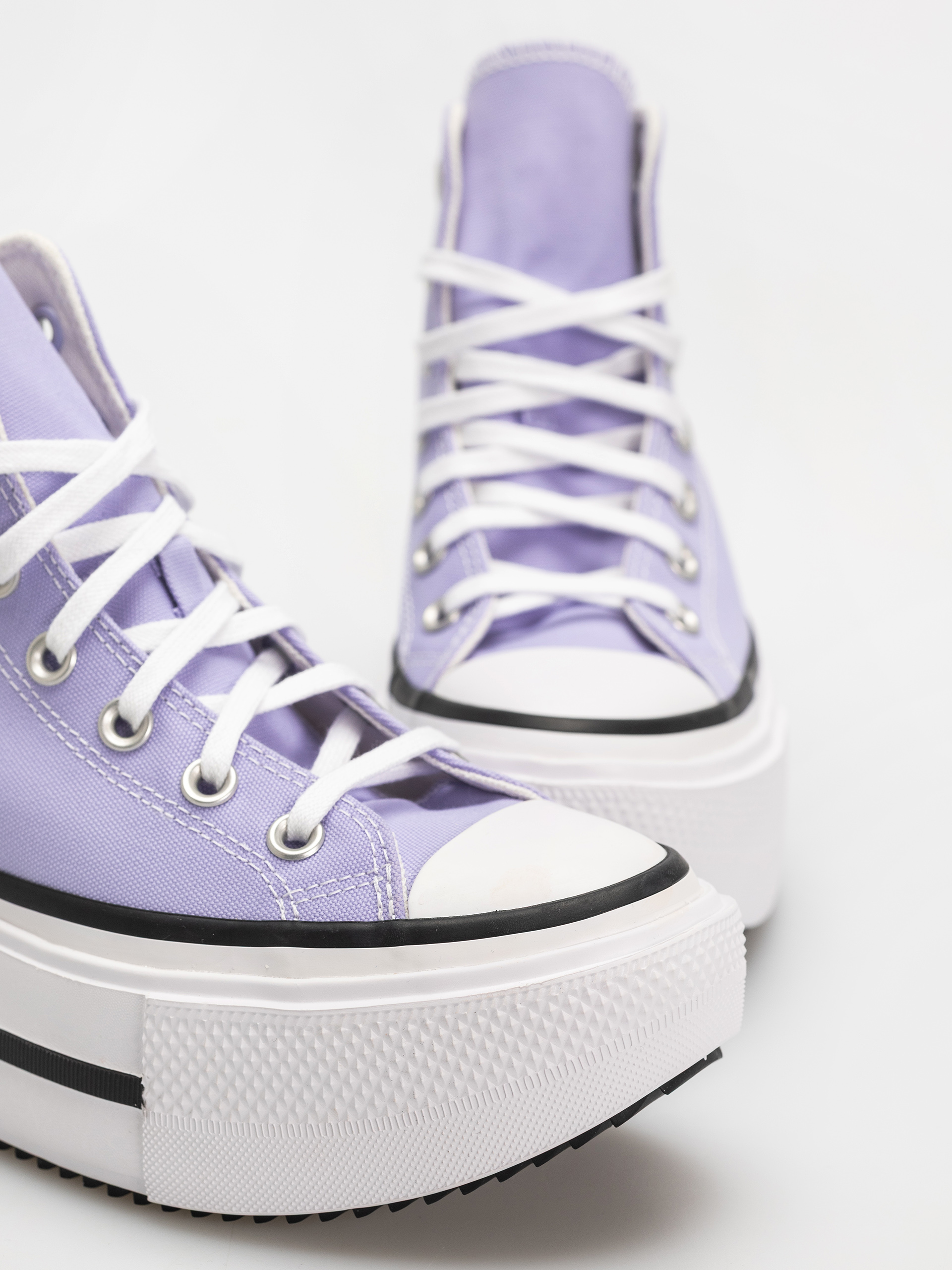 Tenisky Converse Chuck Taylor All Star Lift Double Stack Hi (violet heat/egret/black)
