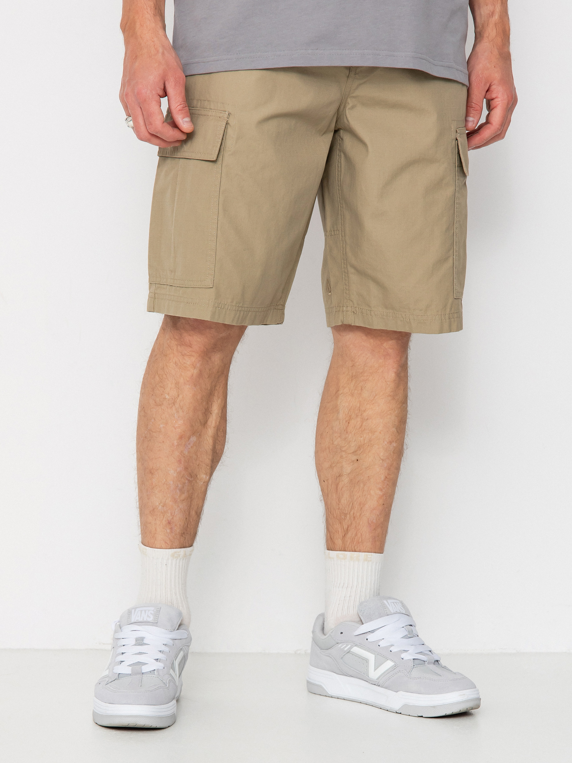 Kraťasy Volcom Strange Tripper Cargo 22 (khaki)