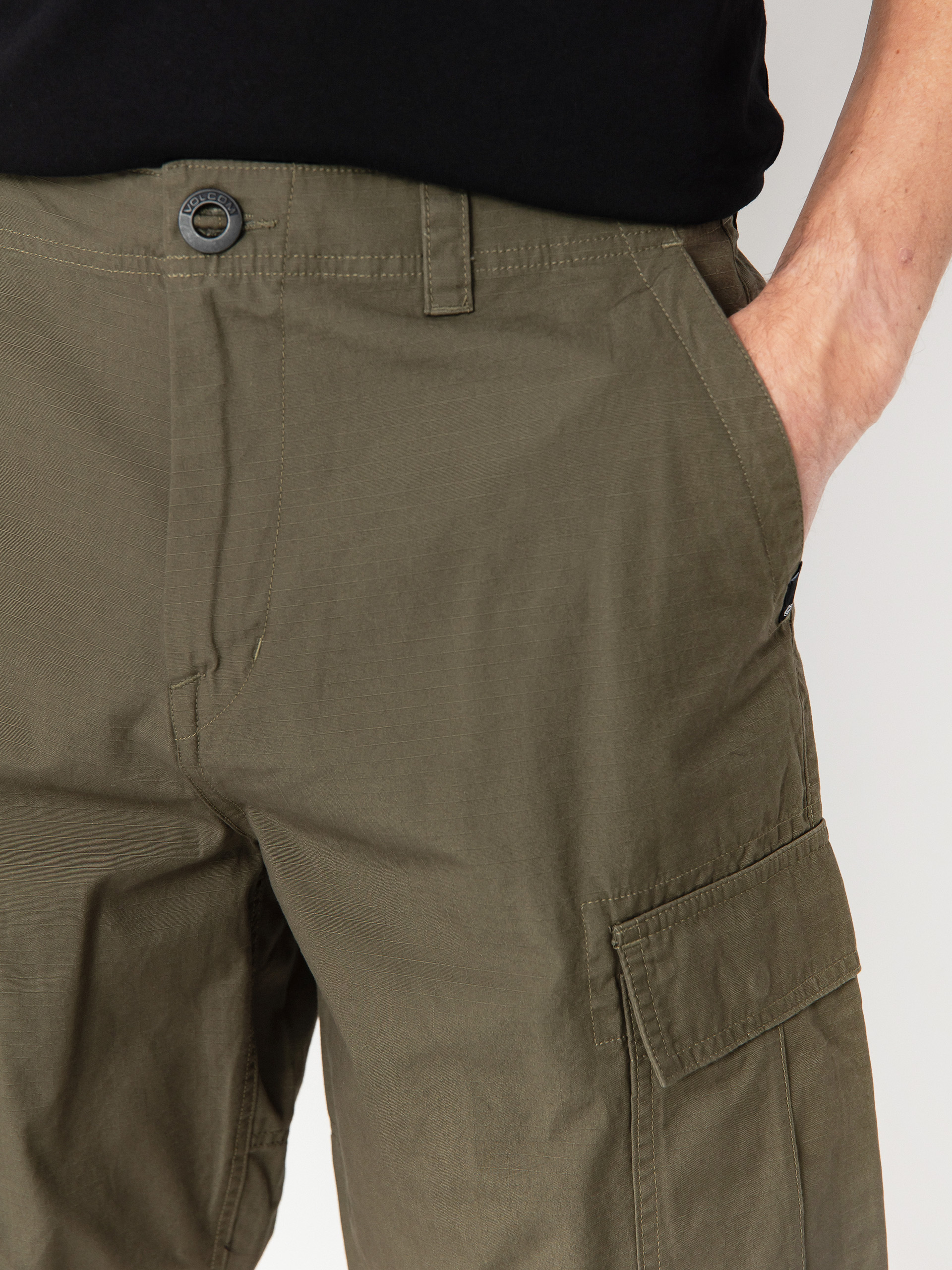 Kraťasy Volcom Strange Tripper Cargo 22 (wintermoss)