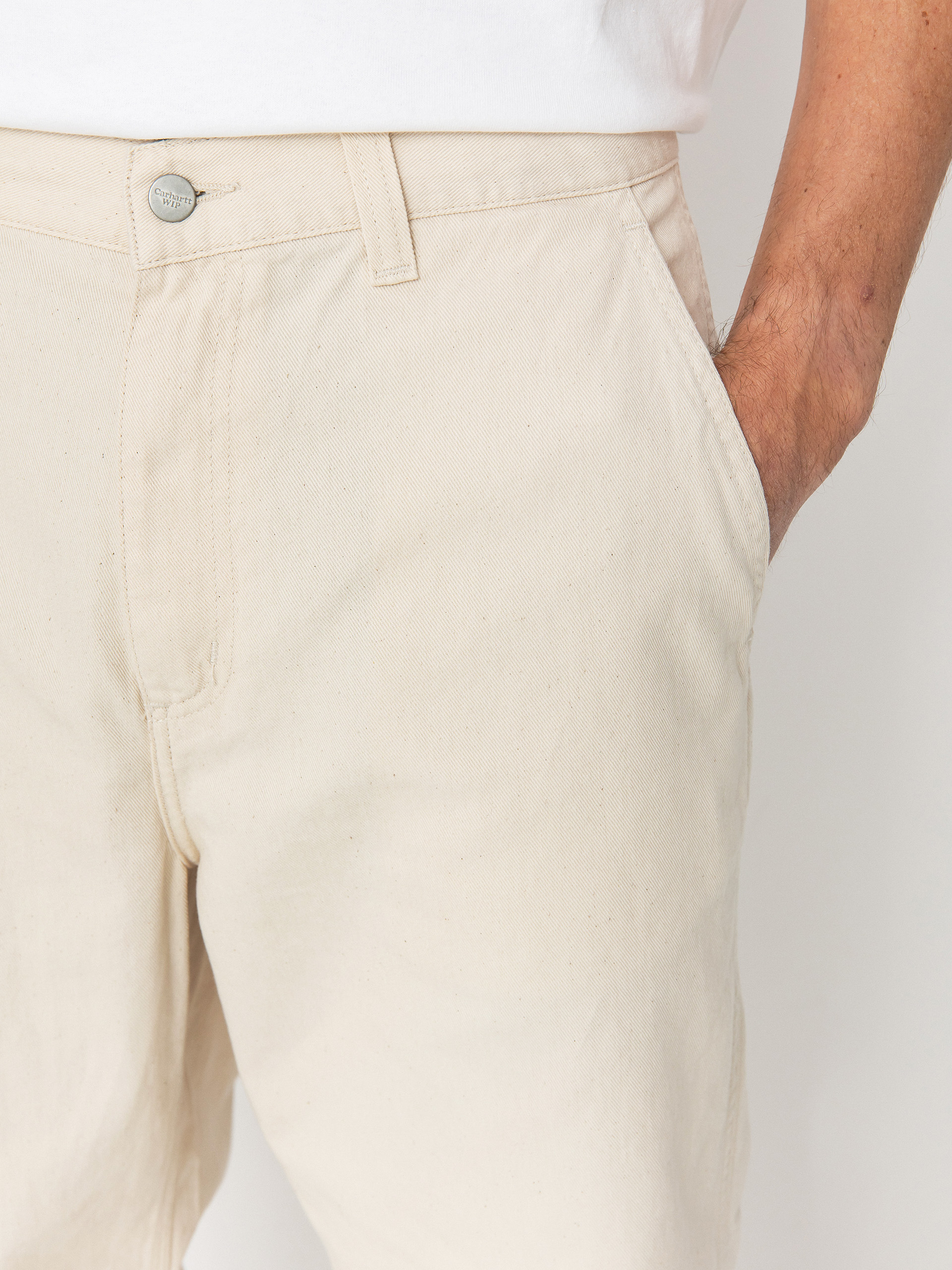 Nohavice Carhartt WIP Drewe (natural)