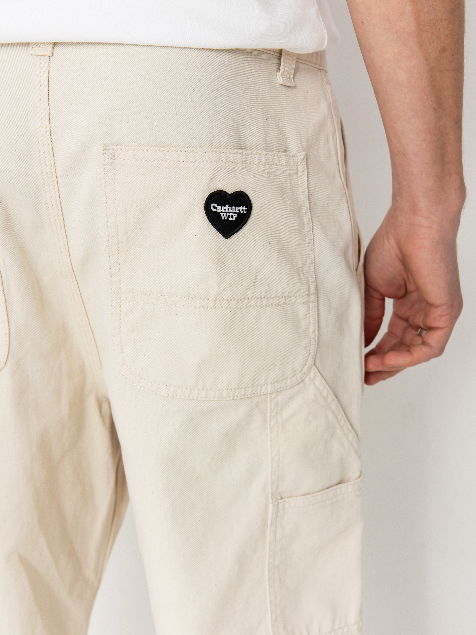 Nohavice Carhartt WIP Drewe (natural)