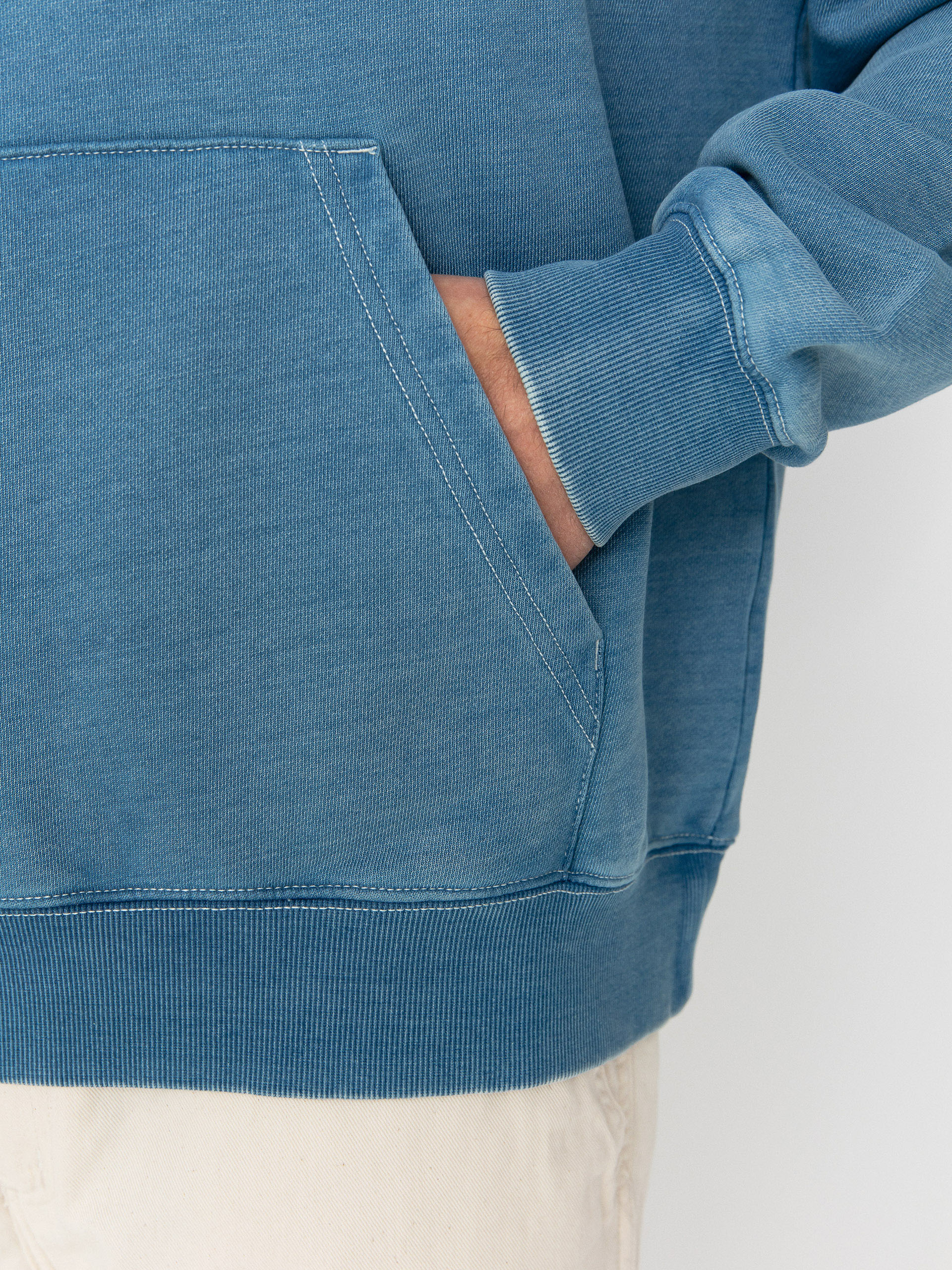 Mikina s kapucňou Carhartt WIP Ingo HD (light blue)
