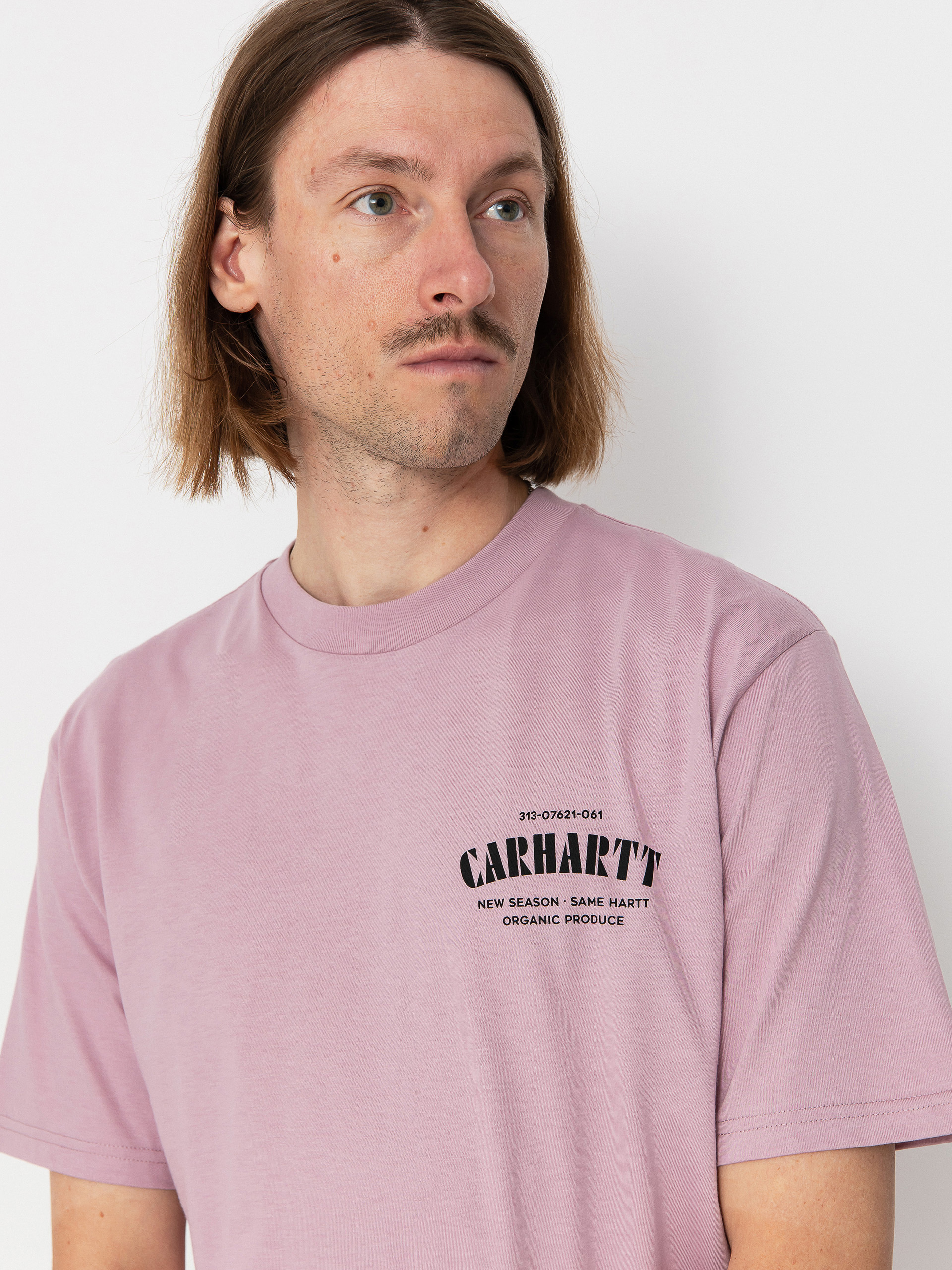 Tričko Carhartt WIP Catalogue C Logo (hortensia)