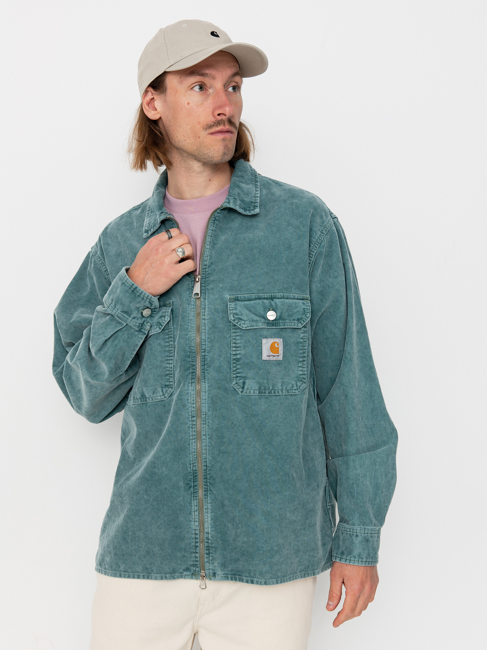 Bunda Carhartt WIP Reynold (silver pine)