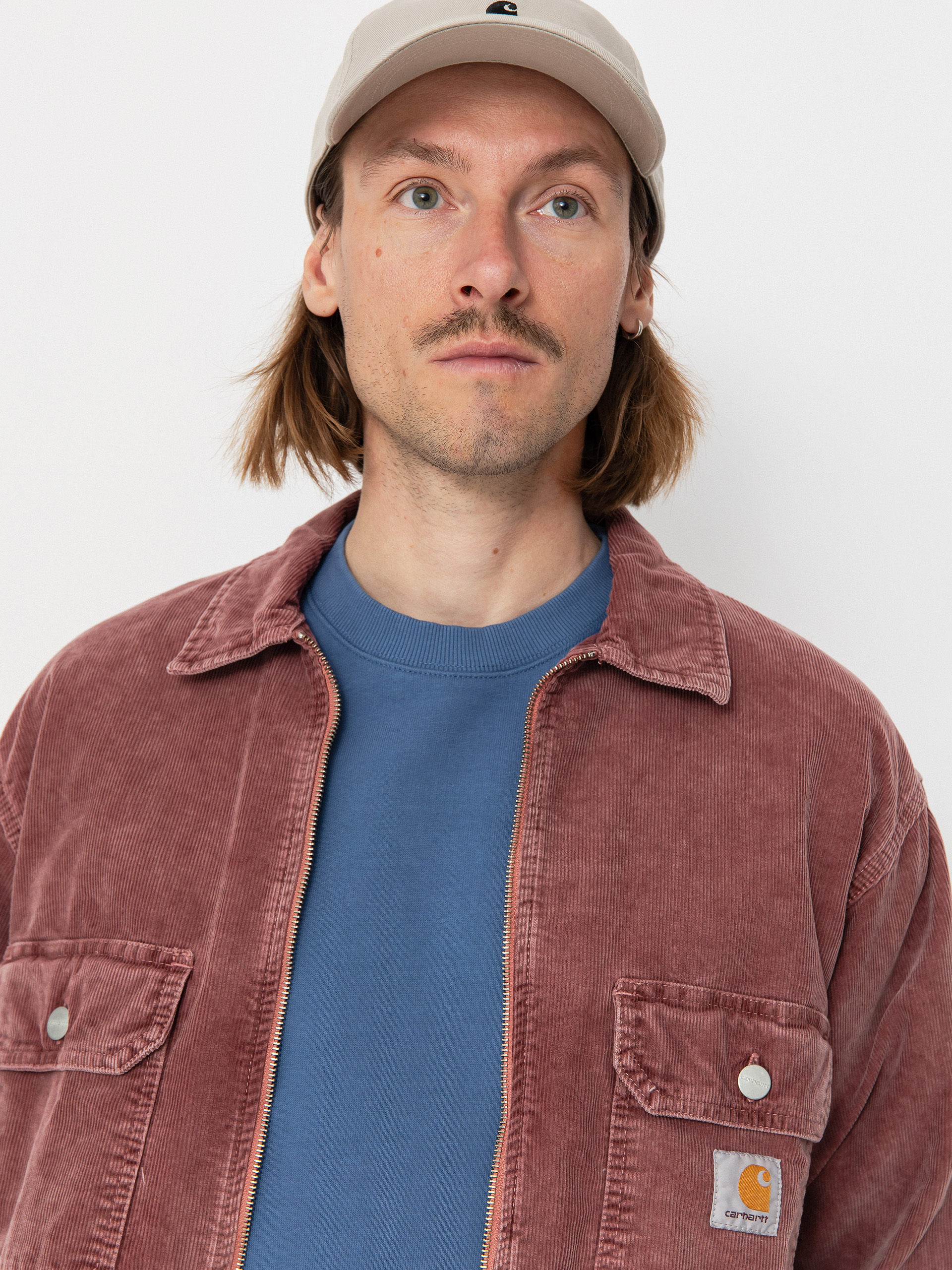 Bunda Carhartt WIP Reynold (dusky pink)