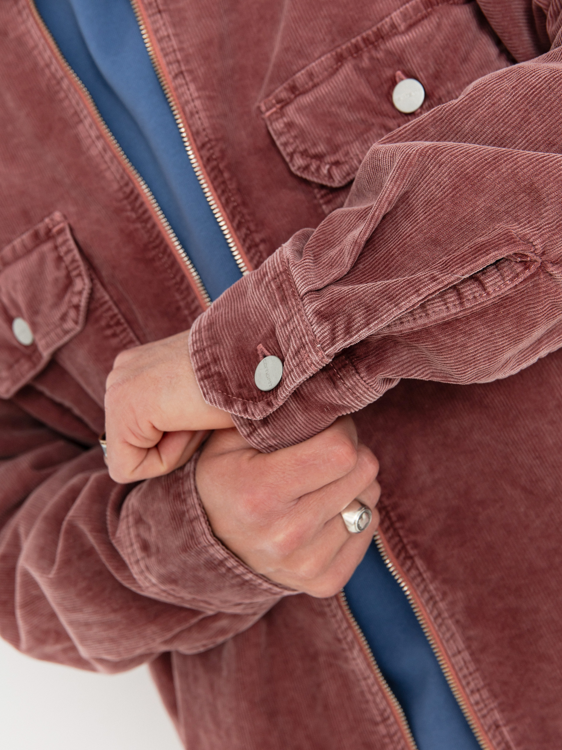 Bunda Carhartt WIP Reynold (dusky pink)
