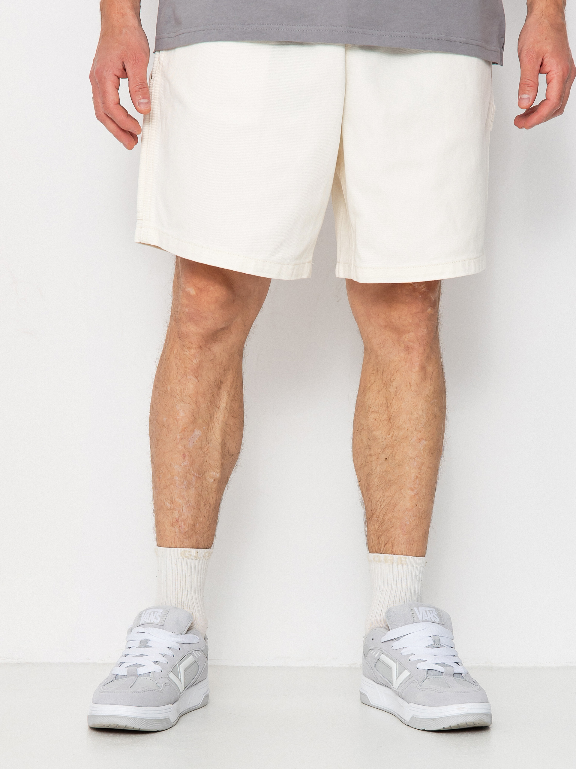 Kraťasy OBEY Easy Denim Carpenter (unbleached faded wash)