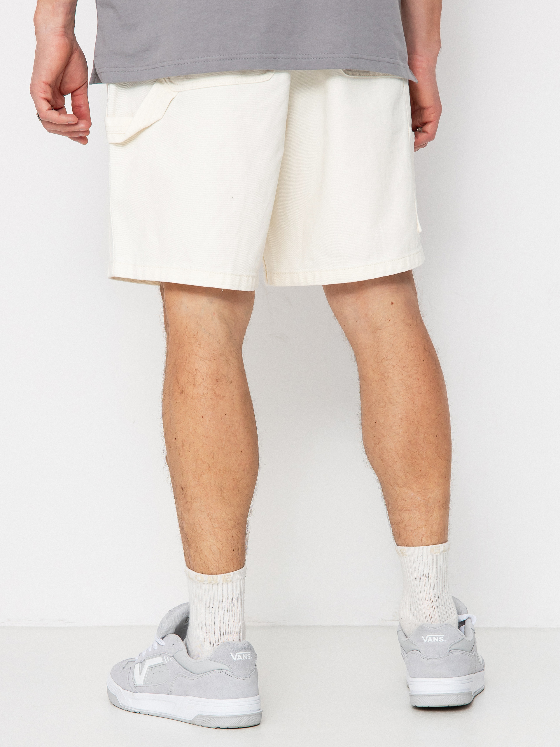 Kraťasy OBEY Easy Denim Carpenter (unbleached faded wash)