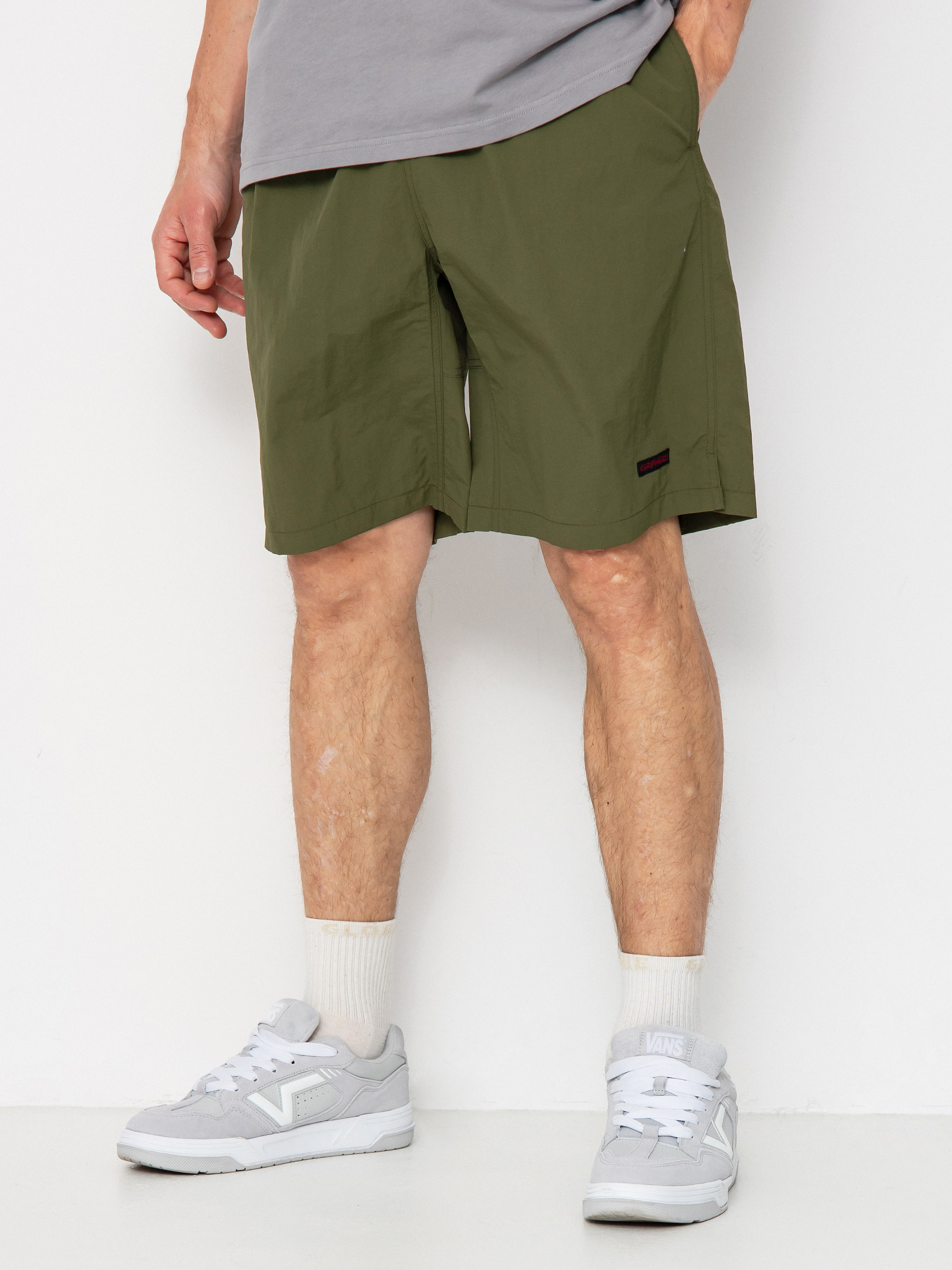Krau0165asy Gramicci Nylon Packable G-Short (olive)