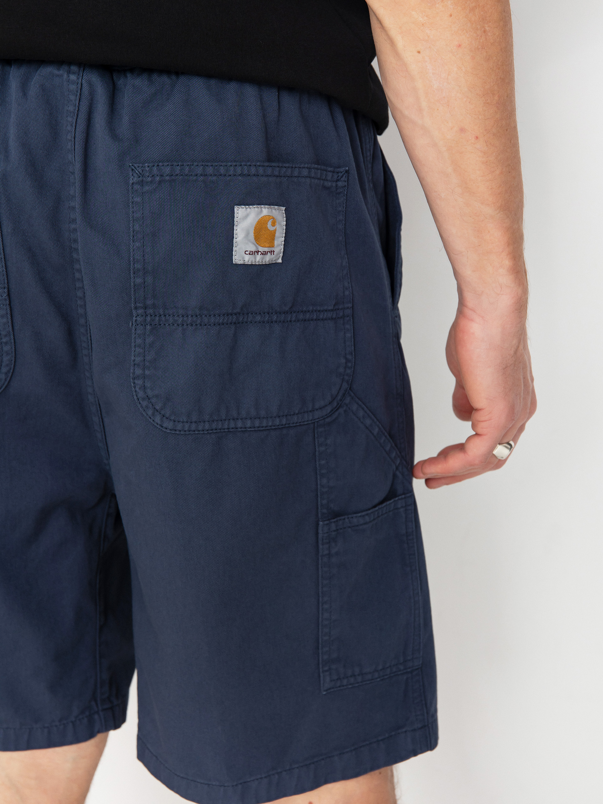 Kraťasy Carhartt WIP Flint (dusky blue)