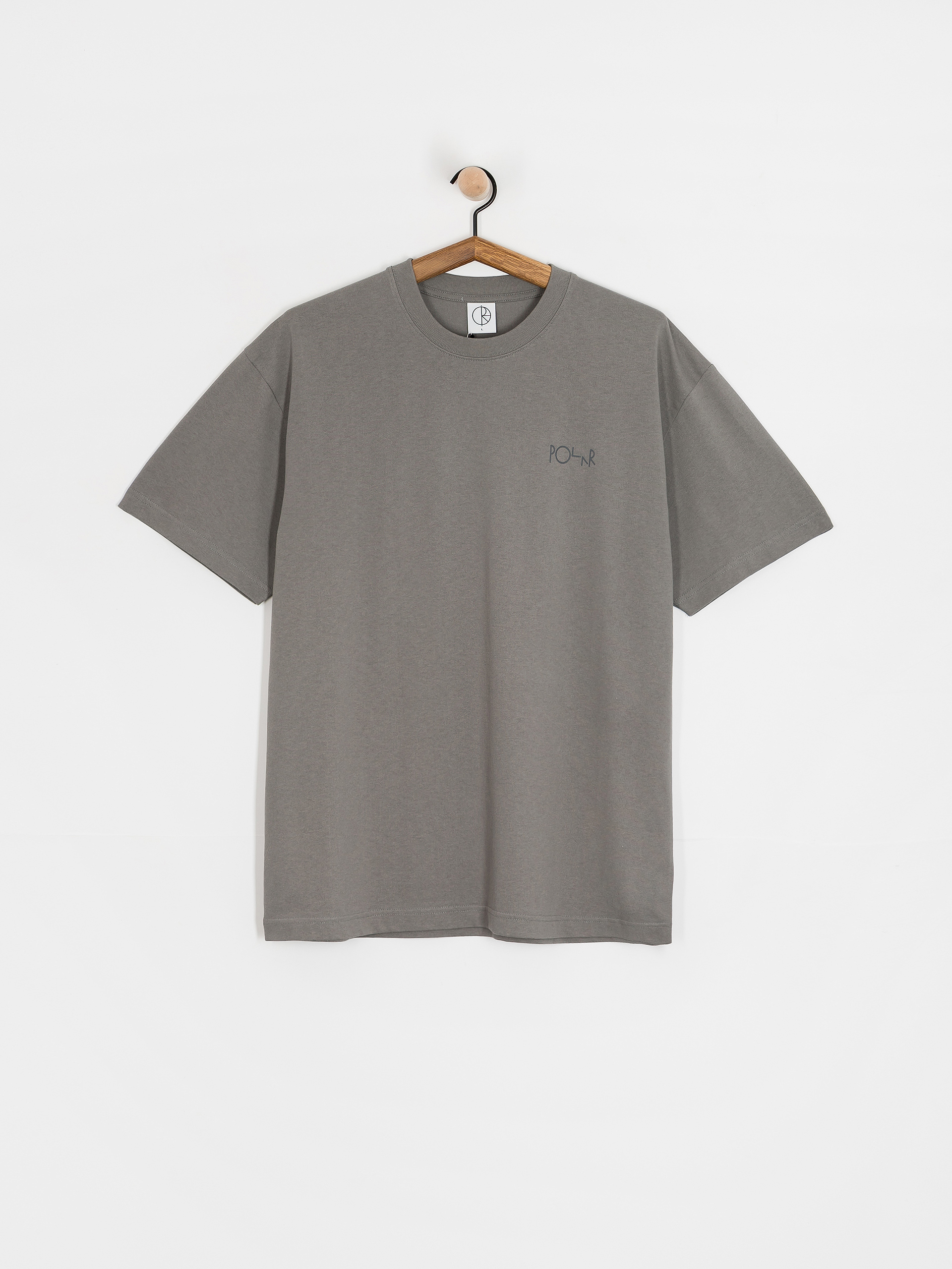 Tričko Polar Skate Stroke Logo (grey)