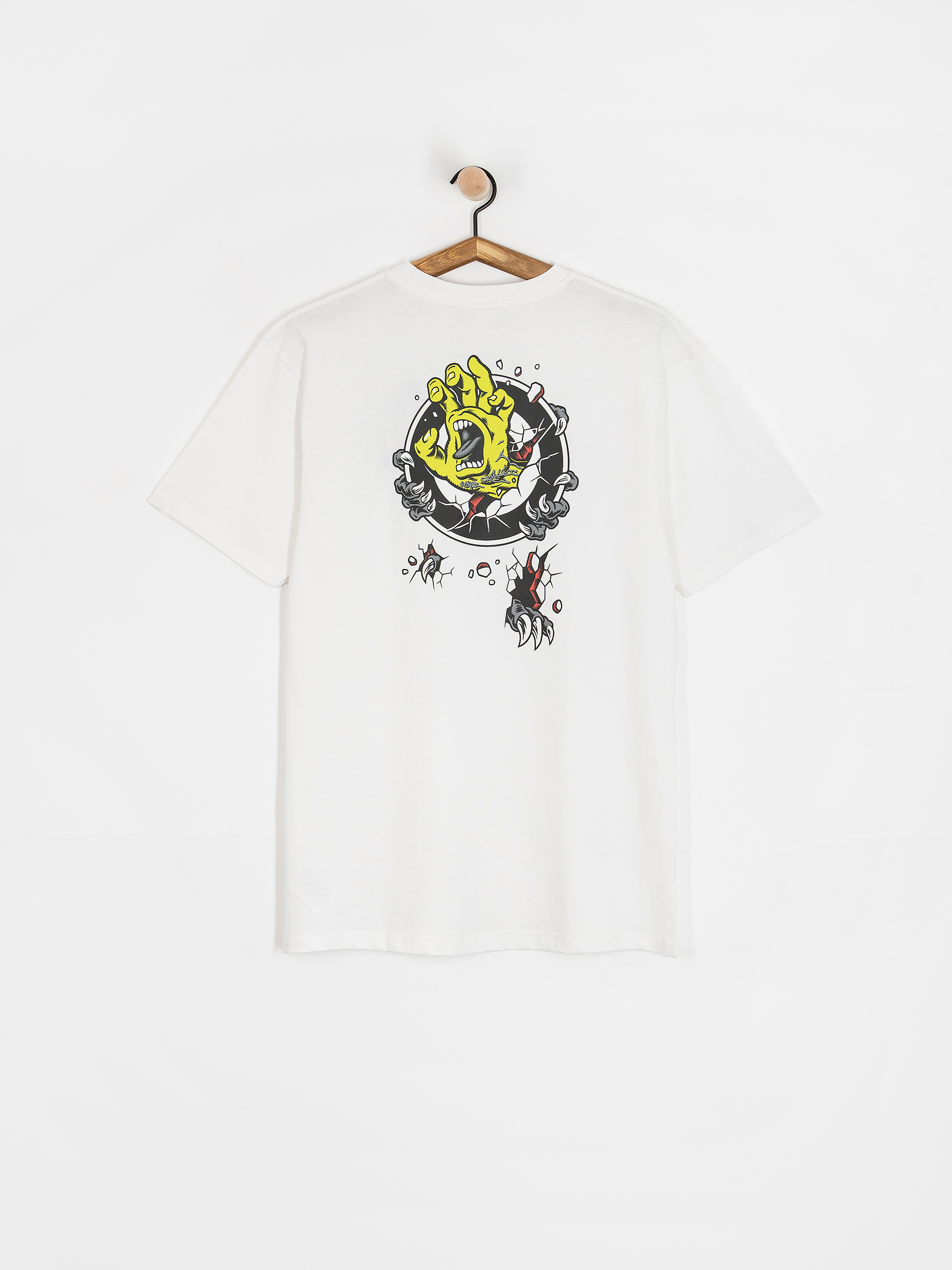 Tričko Santa Cruz Roskopp Screaming Target (white)