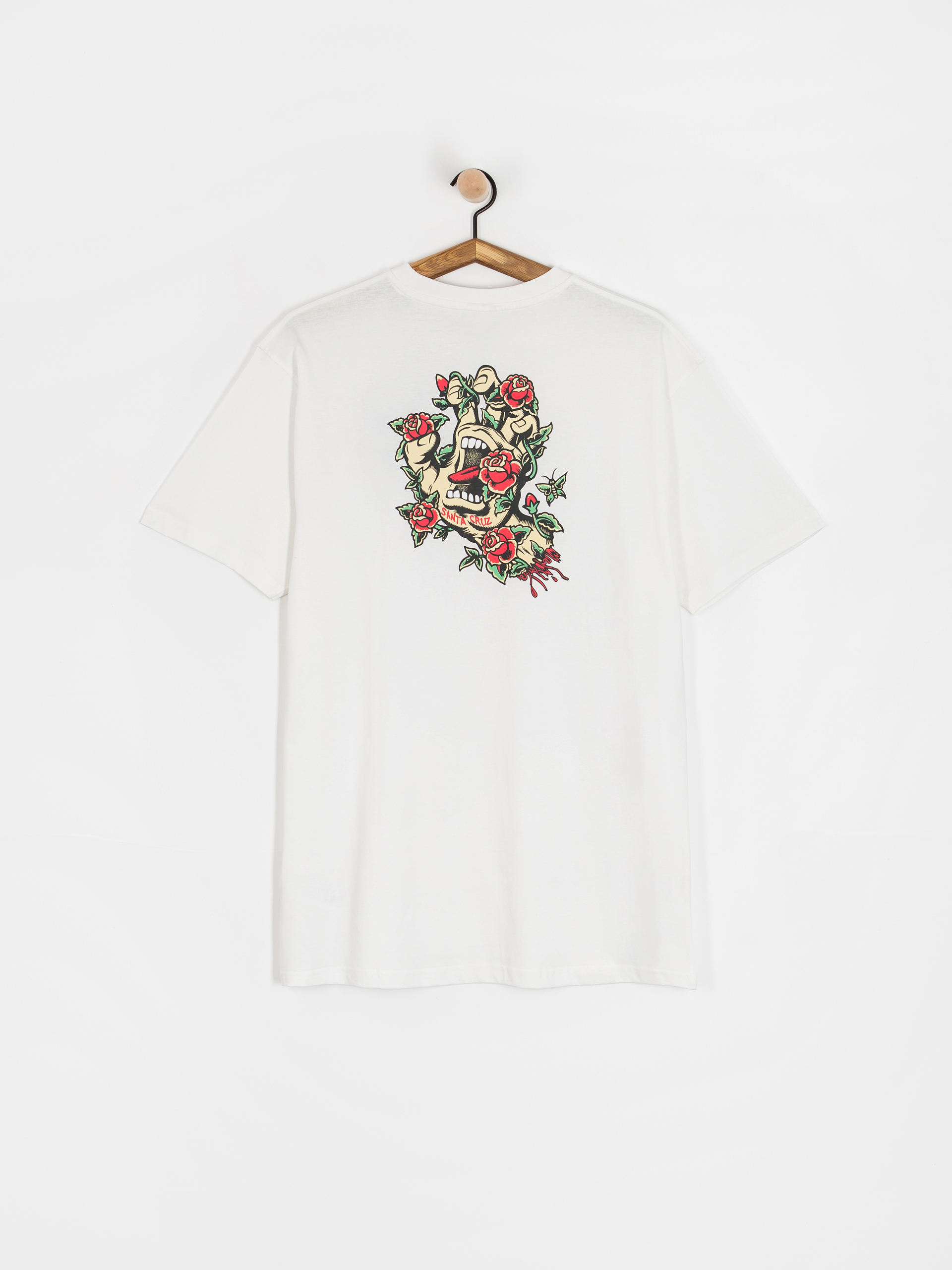 Tričko Santa Cruz Screaming Rose Flash (white)
